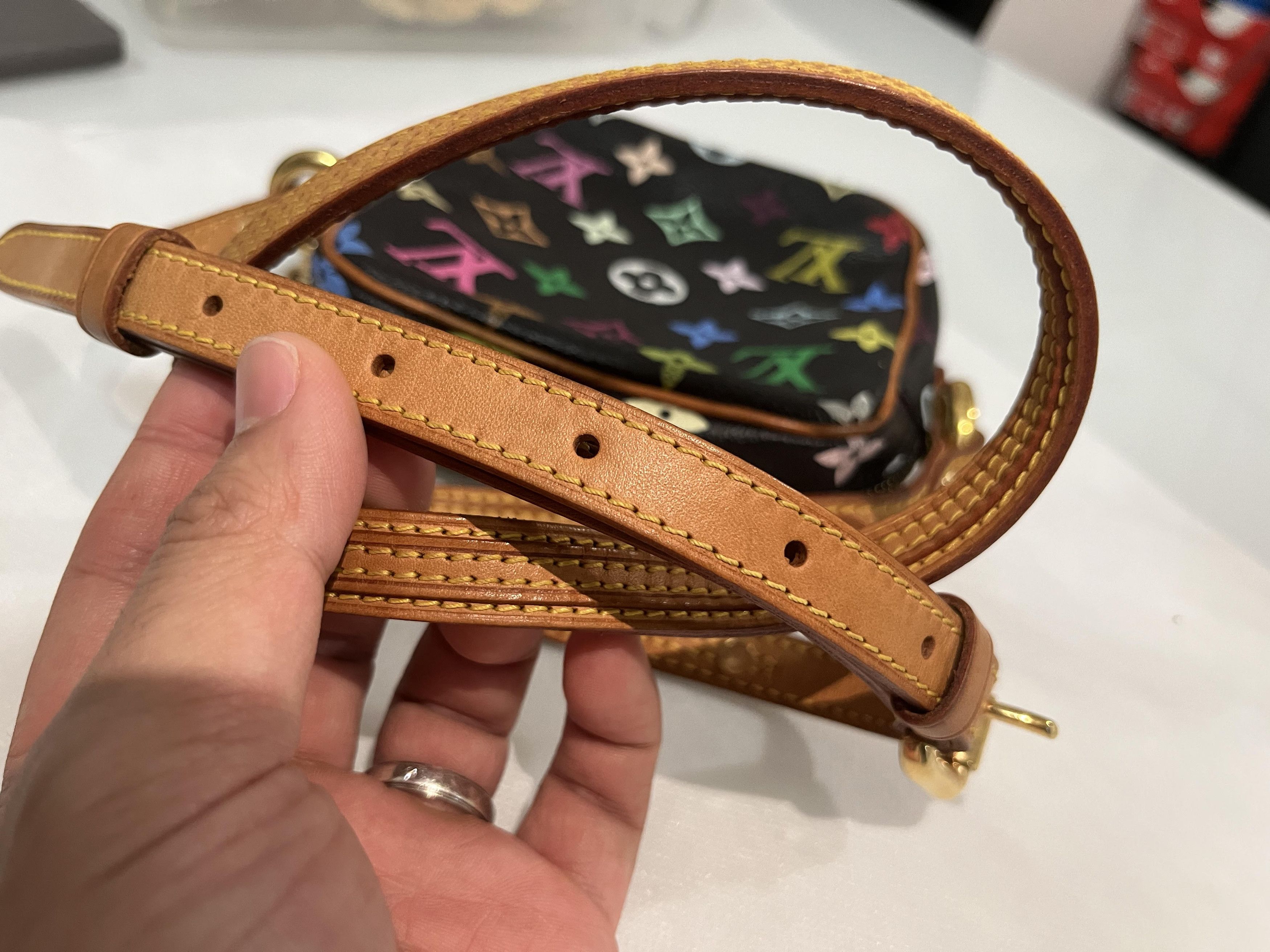 Louis Vuitton Louis Vuitton Monogram Black Multicolor Rift Size ONE SIZE - 5 Thumbnail