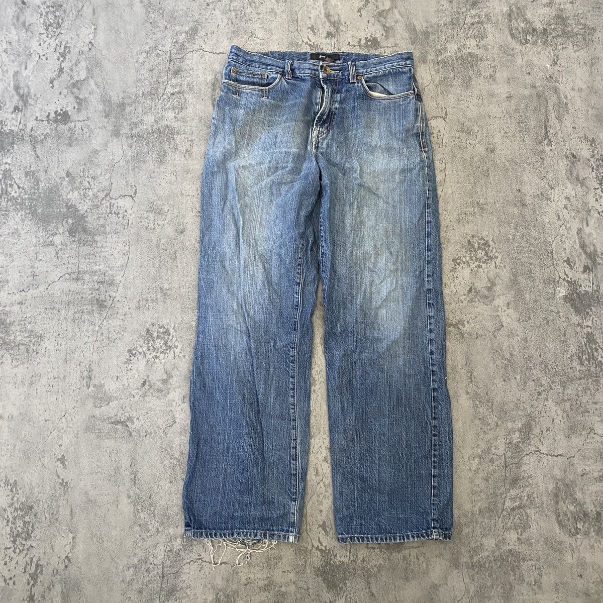 Vintage Vintage y2k Sean John Wide Leg Baggy Faded Wash Denim