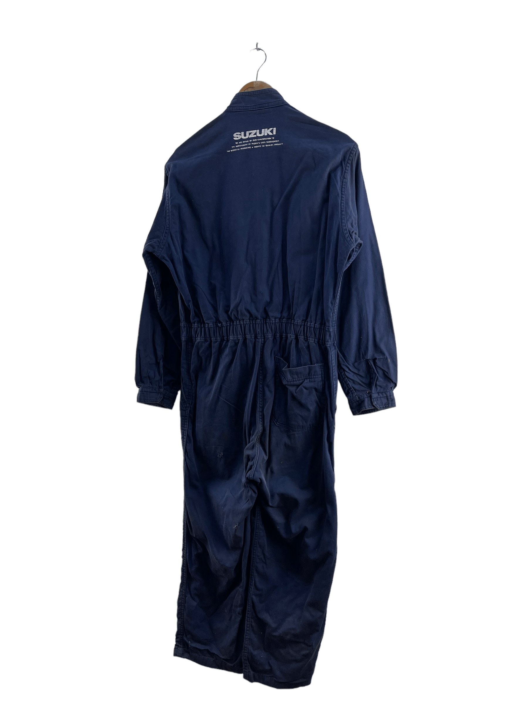 Japanese Brand Vintage Suzuki Overall Jumpsuit Size US 32 / EU 48 - 11 Thumbnail