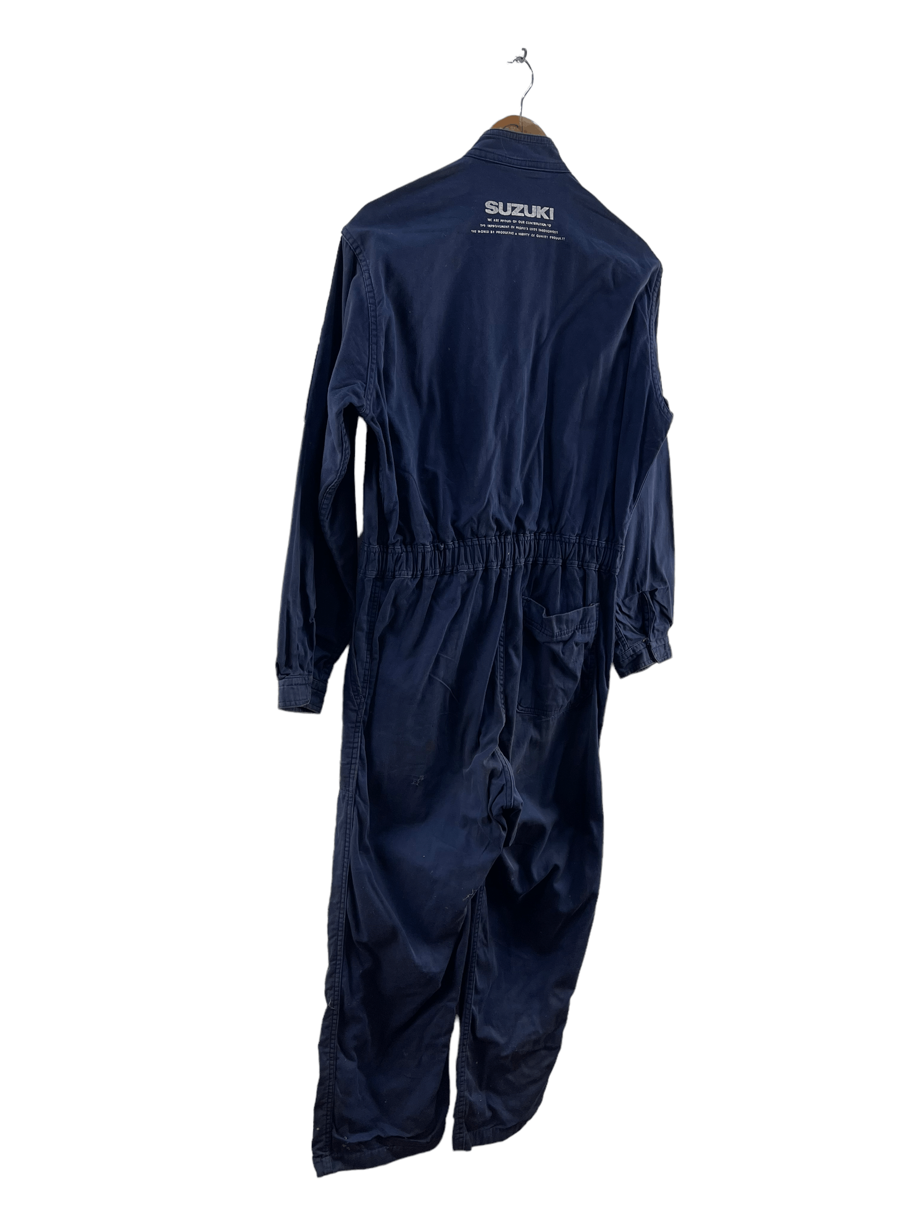 Japanese Brand Vintage Suzuki Overall Jumpsuit Size US 32 / EU 48 - 10 Thumbnail