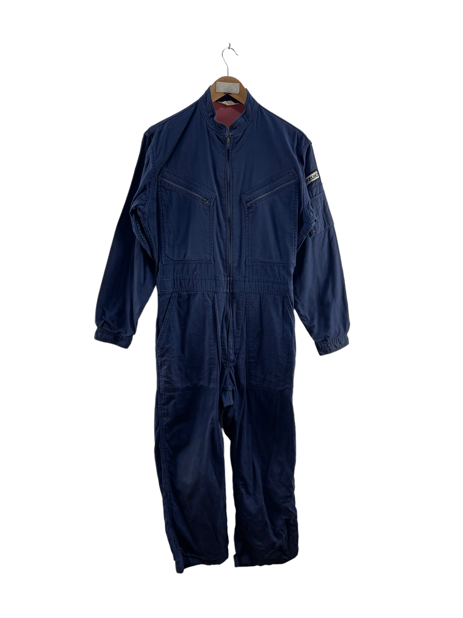 Japanese Brand Vintage Suzuki Overall Jumpsuit Size US 32 / EU 48 - 2 Thumbnail