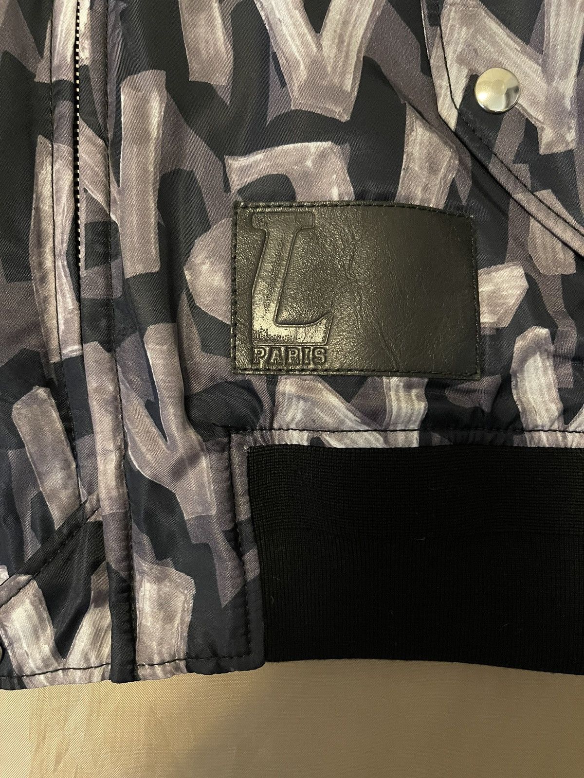 Lanvin LANVIN LOGO BOMBER JACKET Size 46 $2500 black Size US S / EU 44-46 / 1 - 4 Thumbnail