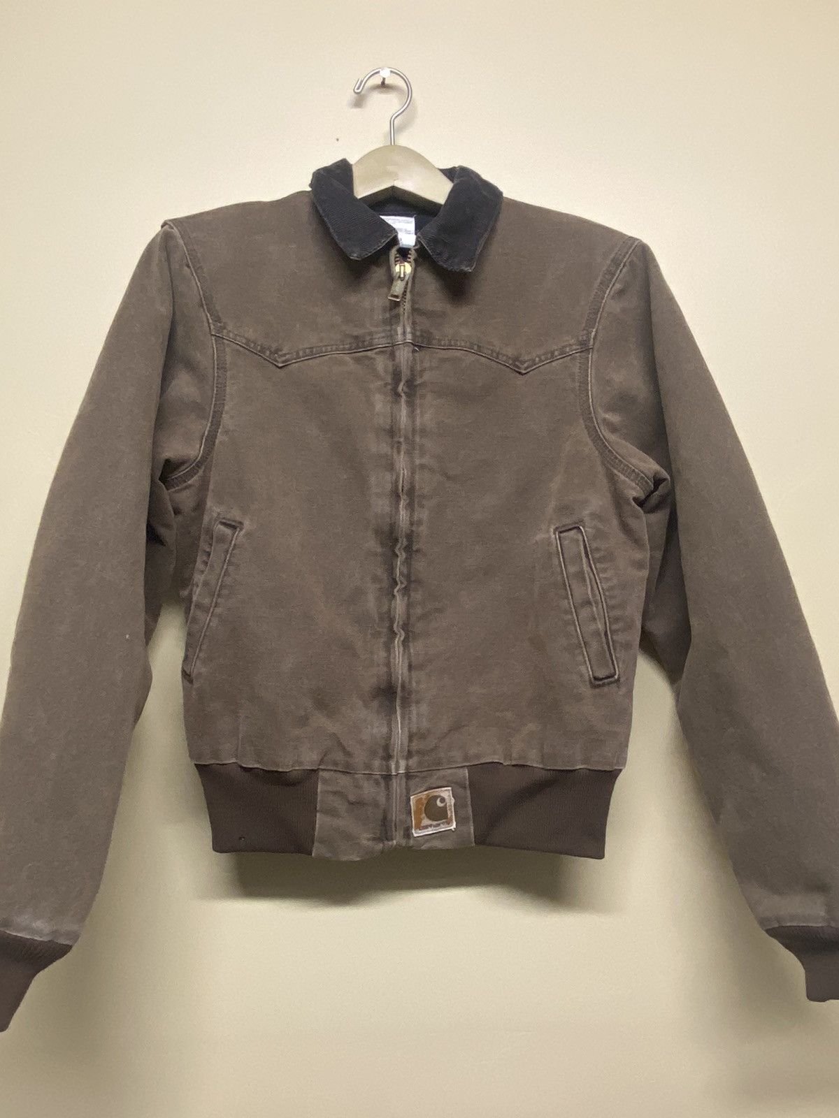 image of Carhartt J14 Santa Fe Jacket Union Made in Brown, Men's (Size Small)