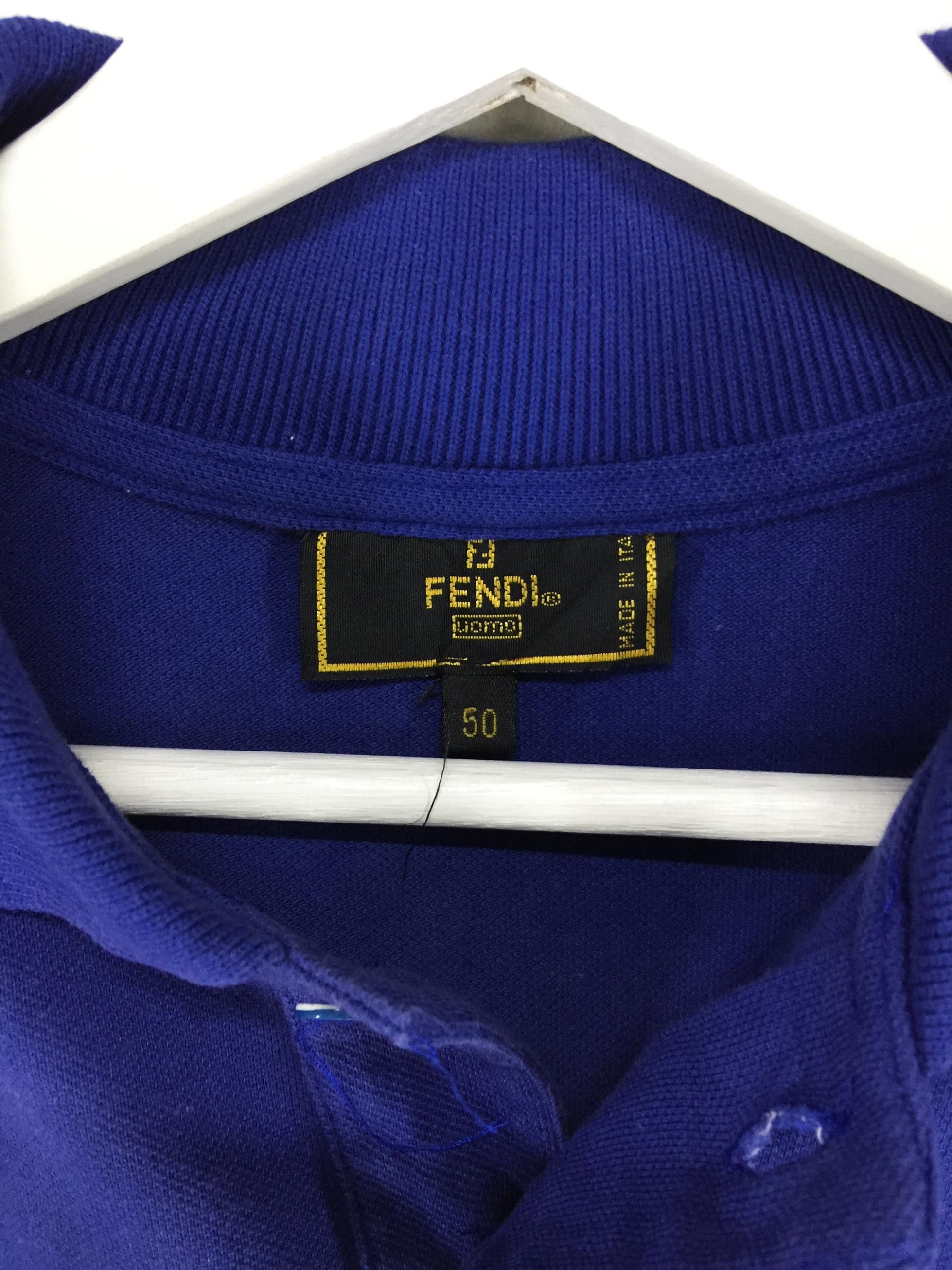 Designer × Fendi Fendi logo polo shirt Size US L / EU 52-54 / 3 - 4 Thumbnail