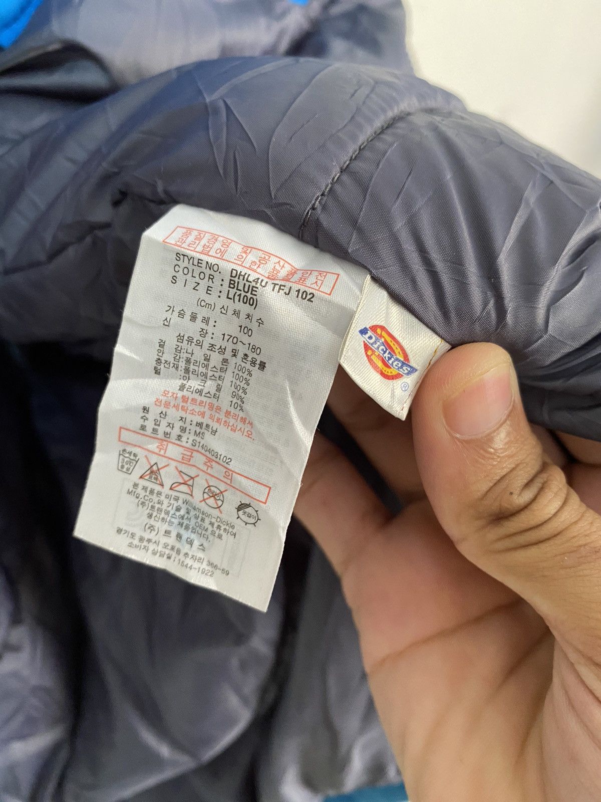 Dickies VINTAGE 90’s DICKIES USA PUFFER DOWN JACKET Size US L / EU 52-54 / 3 - 13 Thumbnail