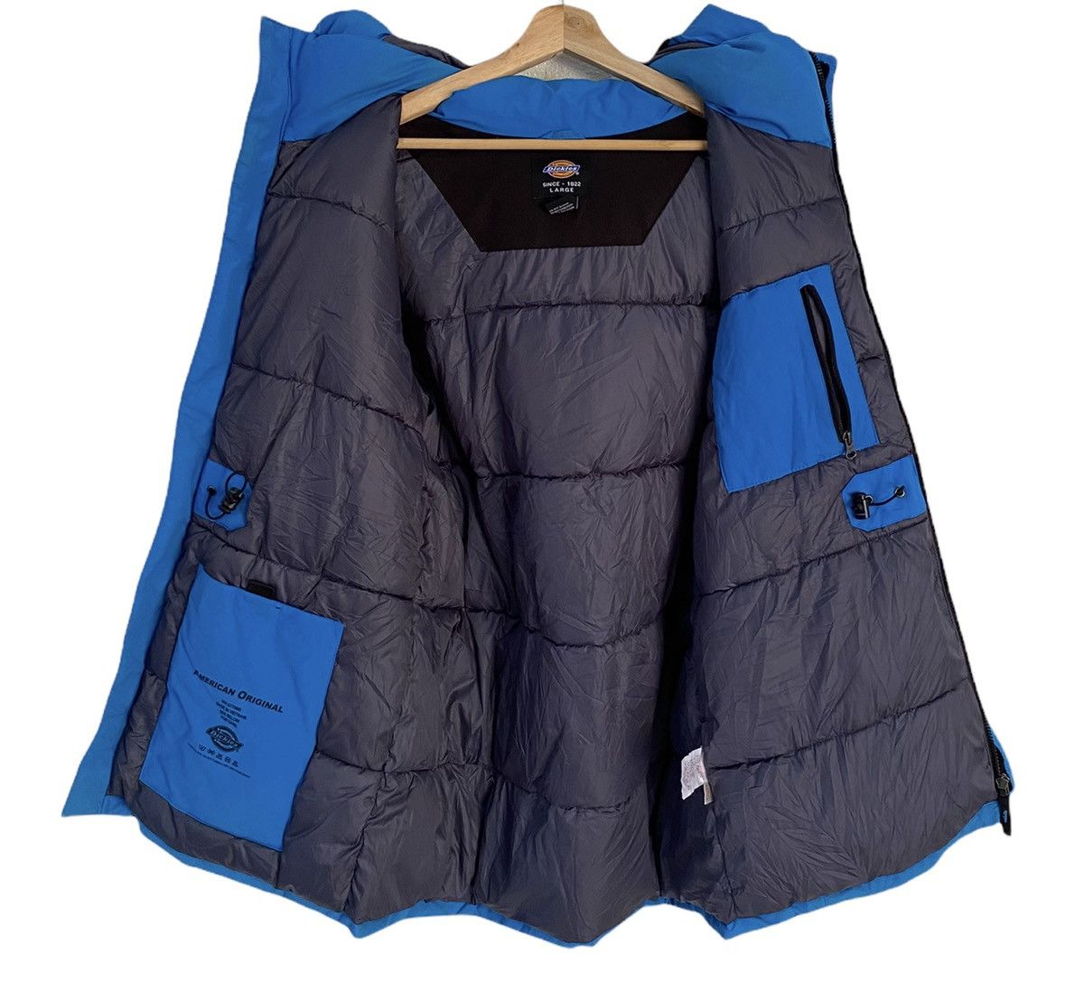 Dickies VINTAGE 90’s DICKIES USA PUFFER DOWN JACKET Size US L / EU 52-54 / 3 - 3 Thumbnail