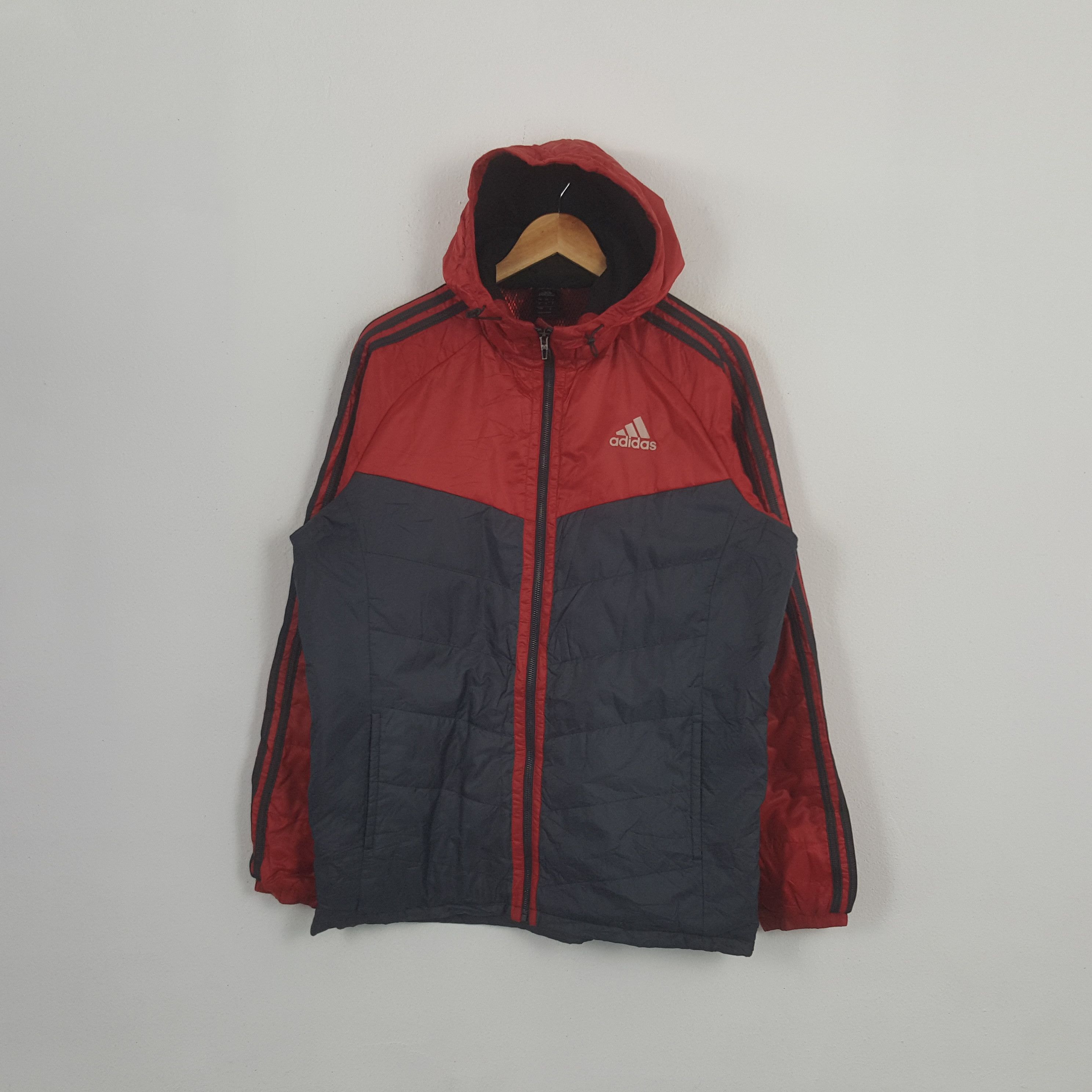 Adidas × Vintage × Yohji Yamamoto Vintage Adidas Yohji Yamamoto Japanese Custom Art Hoodies Size US L / EU 52-54 / 3 - 3 Thumbnail