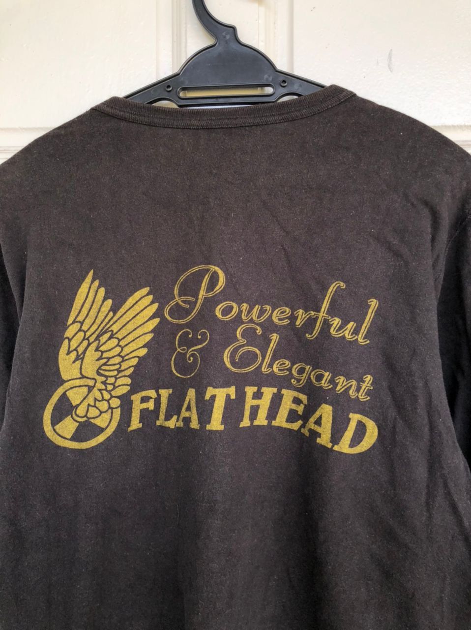 Japanese Brand × The Flat Head × Vintage Vintage FLATHEAD long sleeve tshirt Size US M / EU 48-50 / 2 - 5 Thumbnail