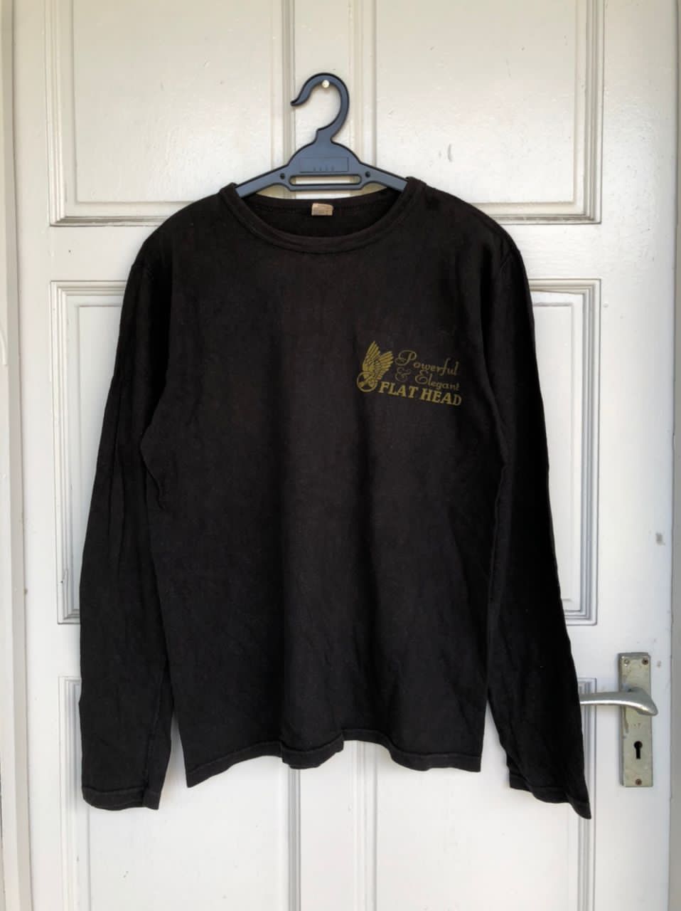 Japanese Brand × The Flat Head × Vintage Vintage FLATHEAD long sleeve tshirt Size US M / EU 48-50 / 2 - 1 Thumbnail