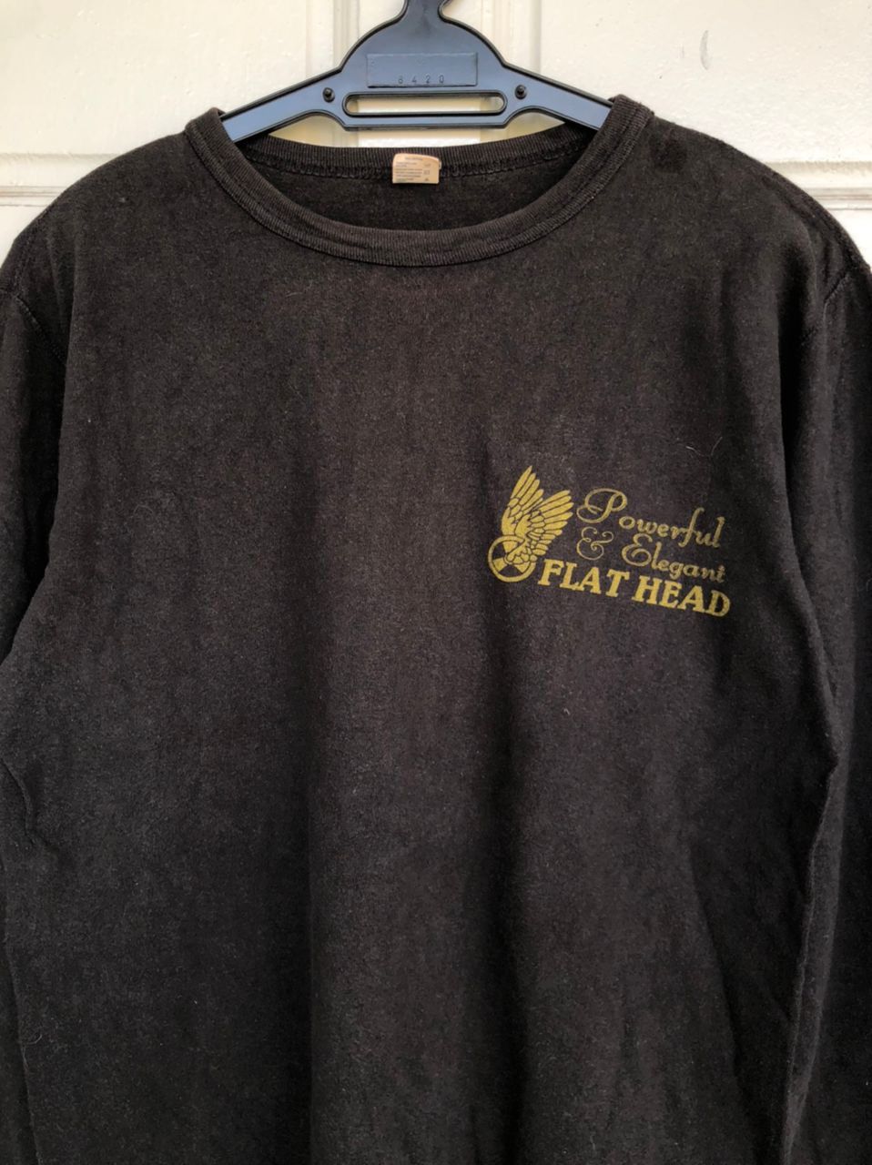 Japanese Brand × The Flat Head × Vintage Vintage FLATHEAD long sleeve tshirt Size US M / EU 48-50 / 2 - 2 Thumbnail