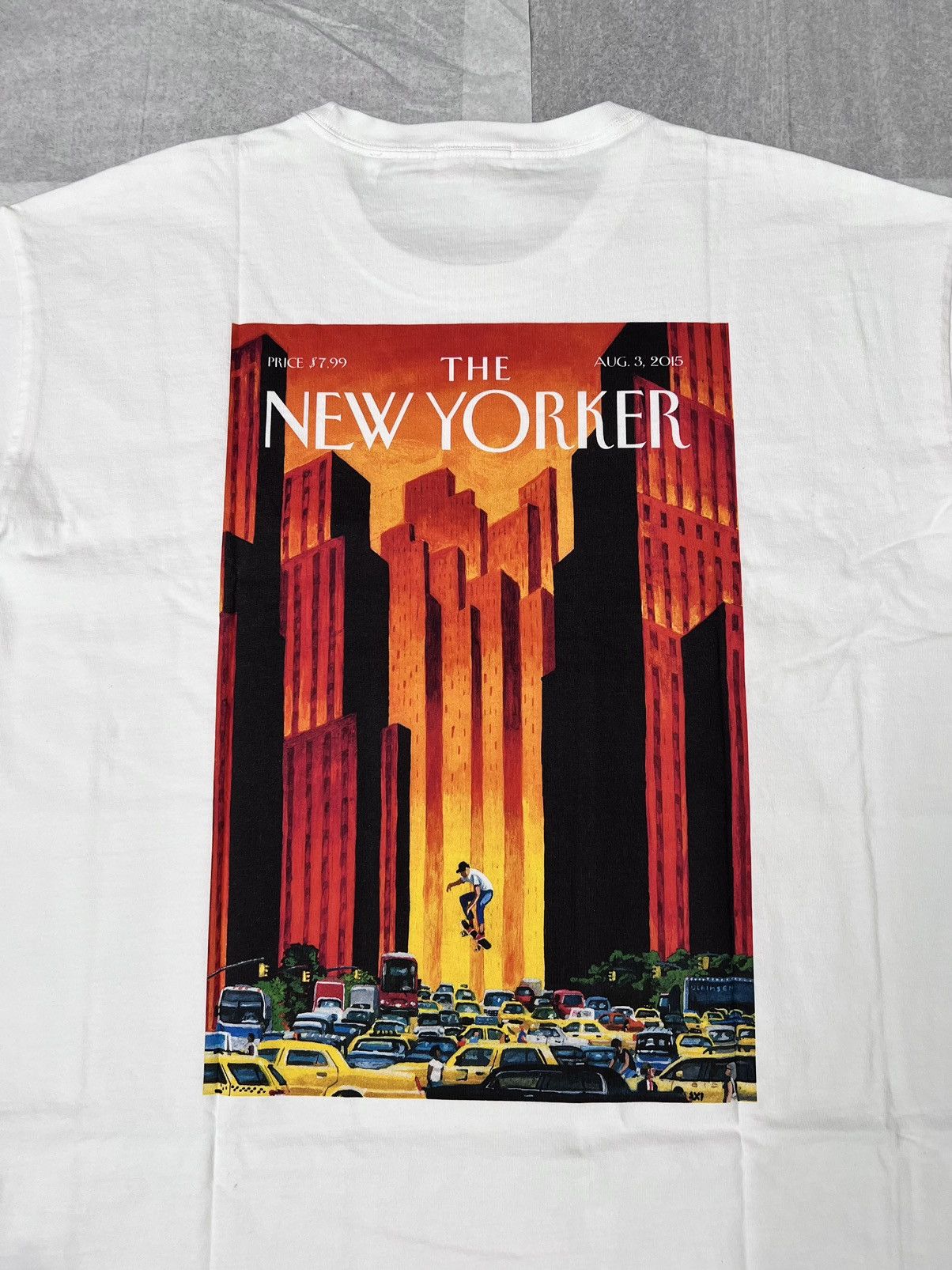 Kith Size XL Kith for The New Yorker Traffic Tee - White