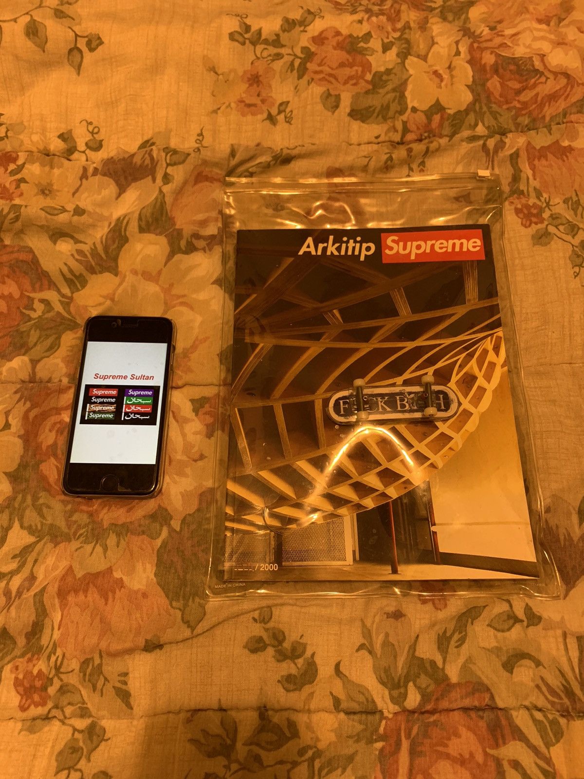 image of Arkitip Magazine Fuck Bush Fingerboard, Men's