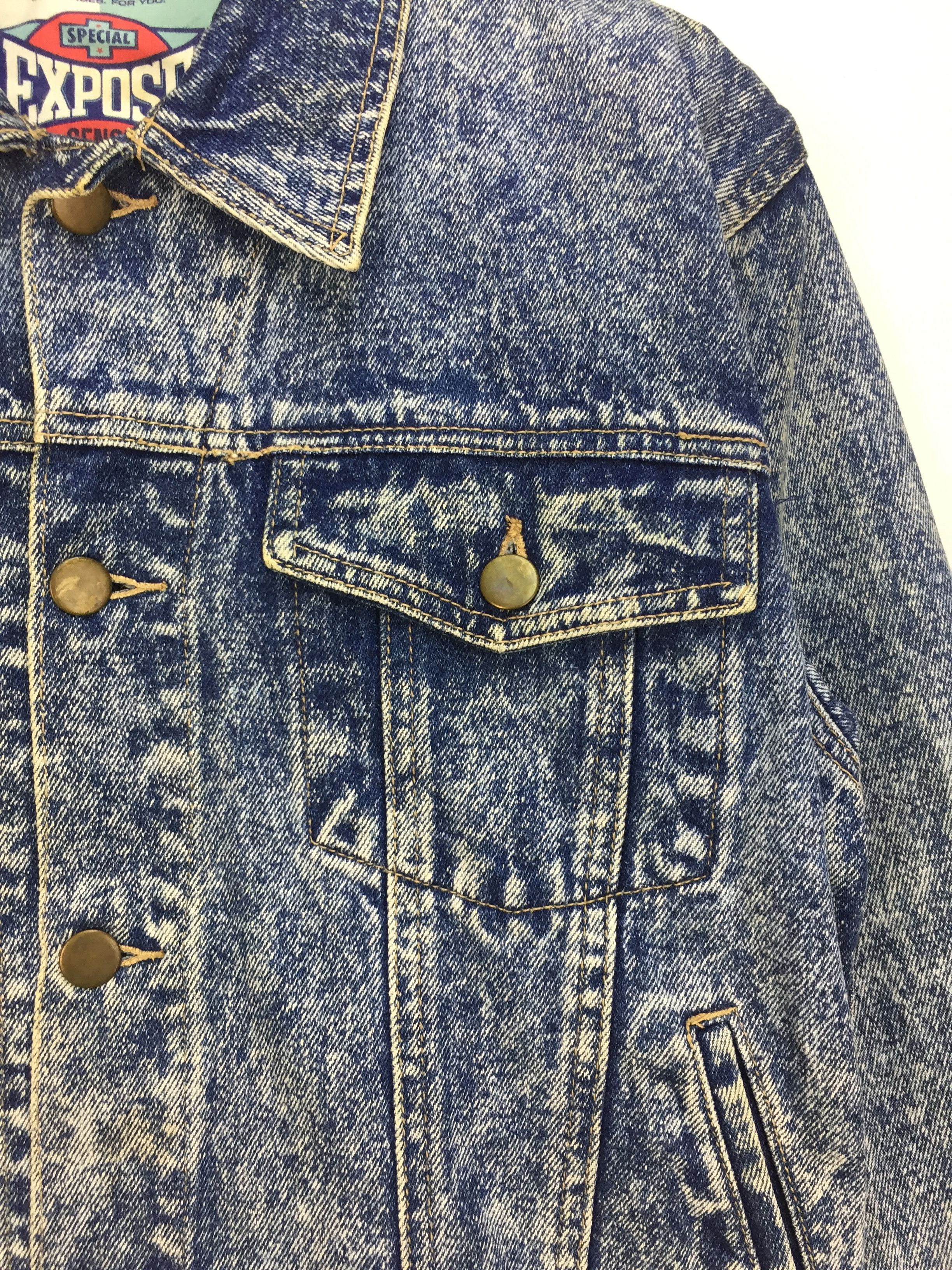 Cartoon Network VINTAGE EXPOSE X SNOOPY STONE ACID WASH DENIM JACKET Size US M / EU 48-50 / 2 - 5 Thumbnail