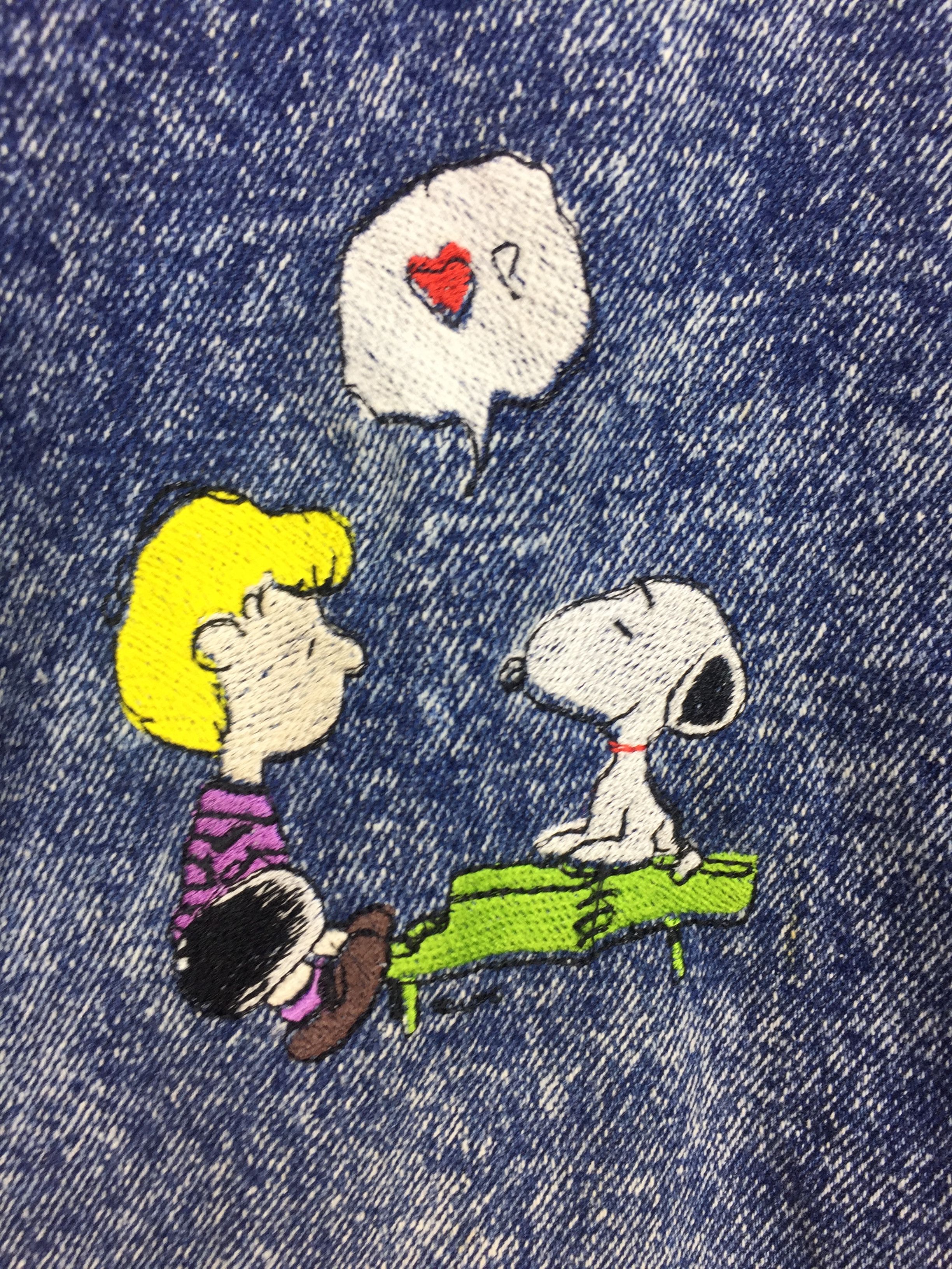 Cartoon Network VINTAGE EXPOSE X SNOOPY STONE ACID WASH DENIM JACKET Size US M / EU 48-50 / 2 - 2 Thumbnail