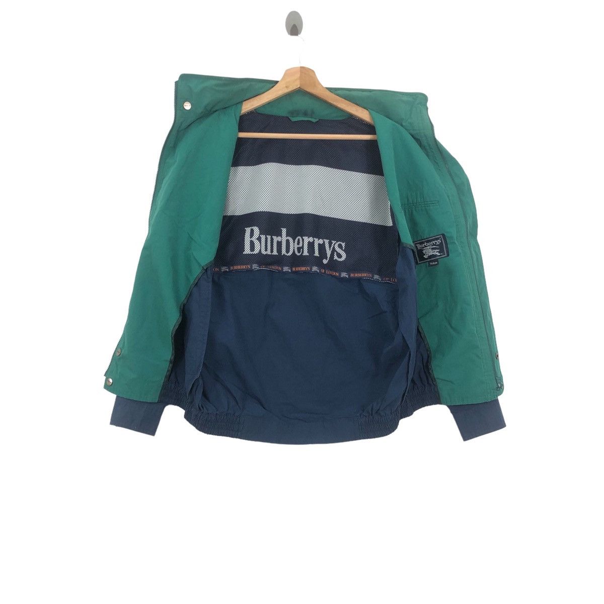 Vintage Faded BURBERRYS LONDON ENGLAND Sport Light Jacket