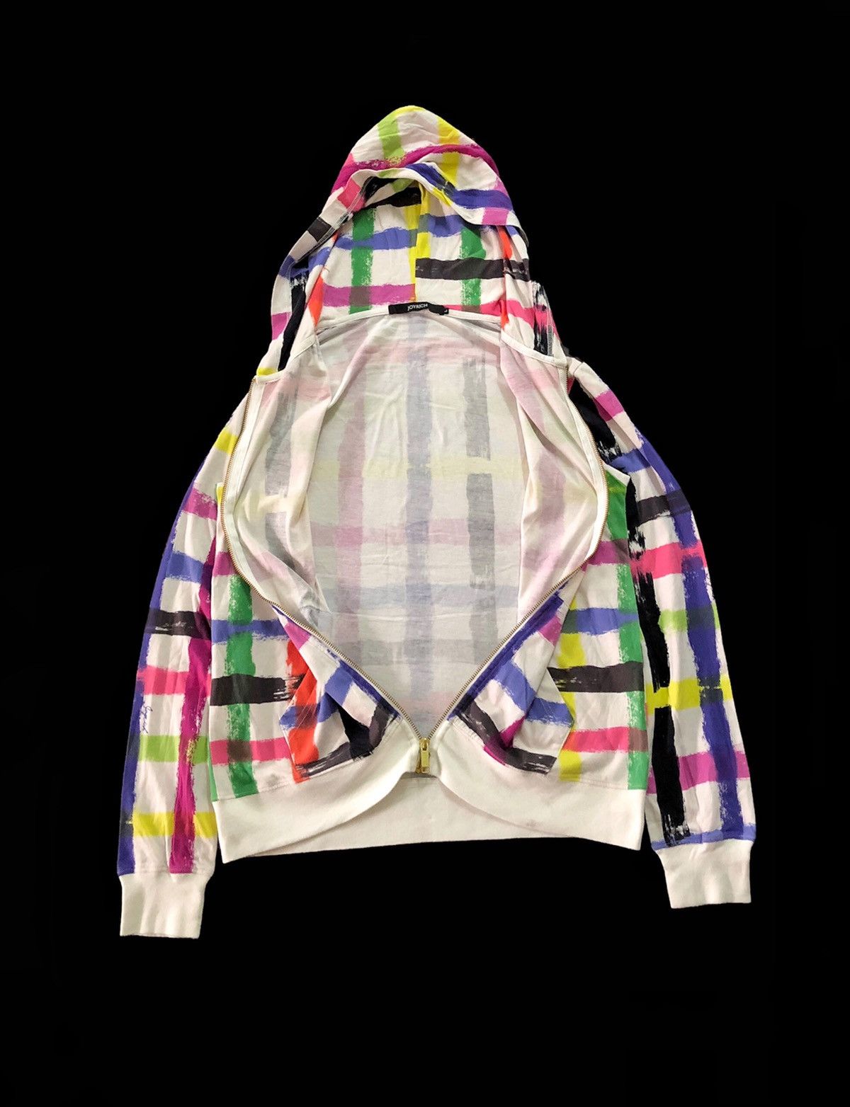 Japanese Brand × Joyrich 00’s Joyrich trompe l’oeil zipper up hoodie Size US L / EU 52-54 / 3 - 4 Thumbnail