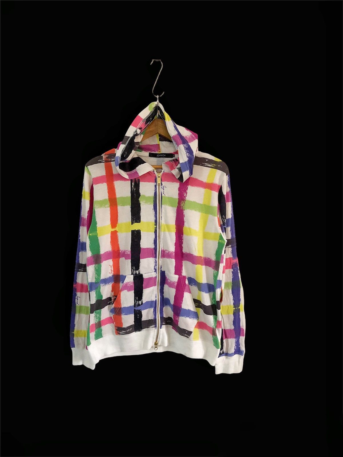 Japanese Brand × Joyrich 00’s Joyrich trompe l’oeil zipper up hoodie Size US L / EU 52-54 / 3 - 6 Thumbnail