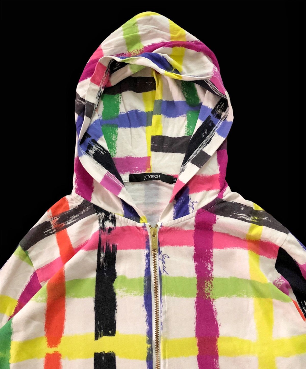 Japanese Brand × Joyrich 00’s Joyrich trompe l’oeil zipper up hoodie Size US L / EU 52-54 / 3 - 10 Thumbnail