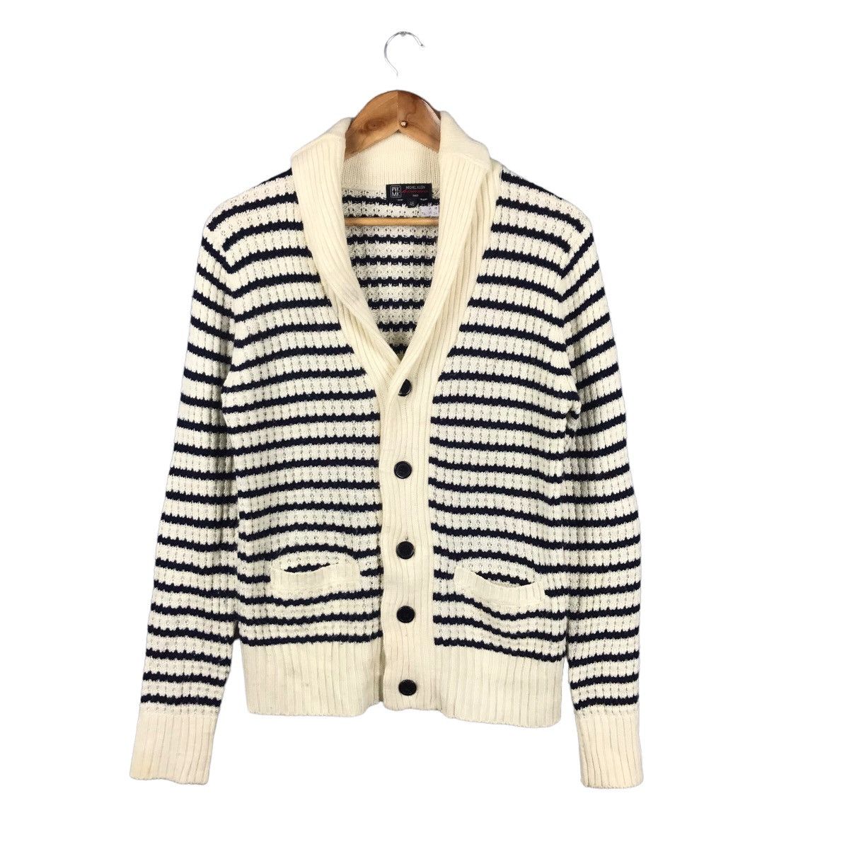 Michel Klein knitwear cardigan double colour