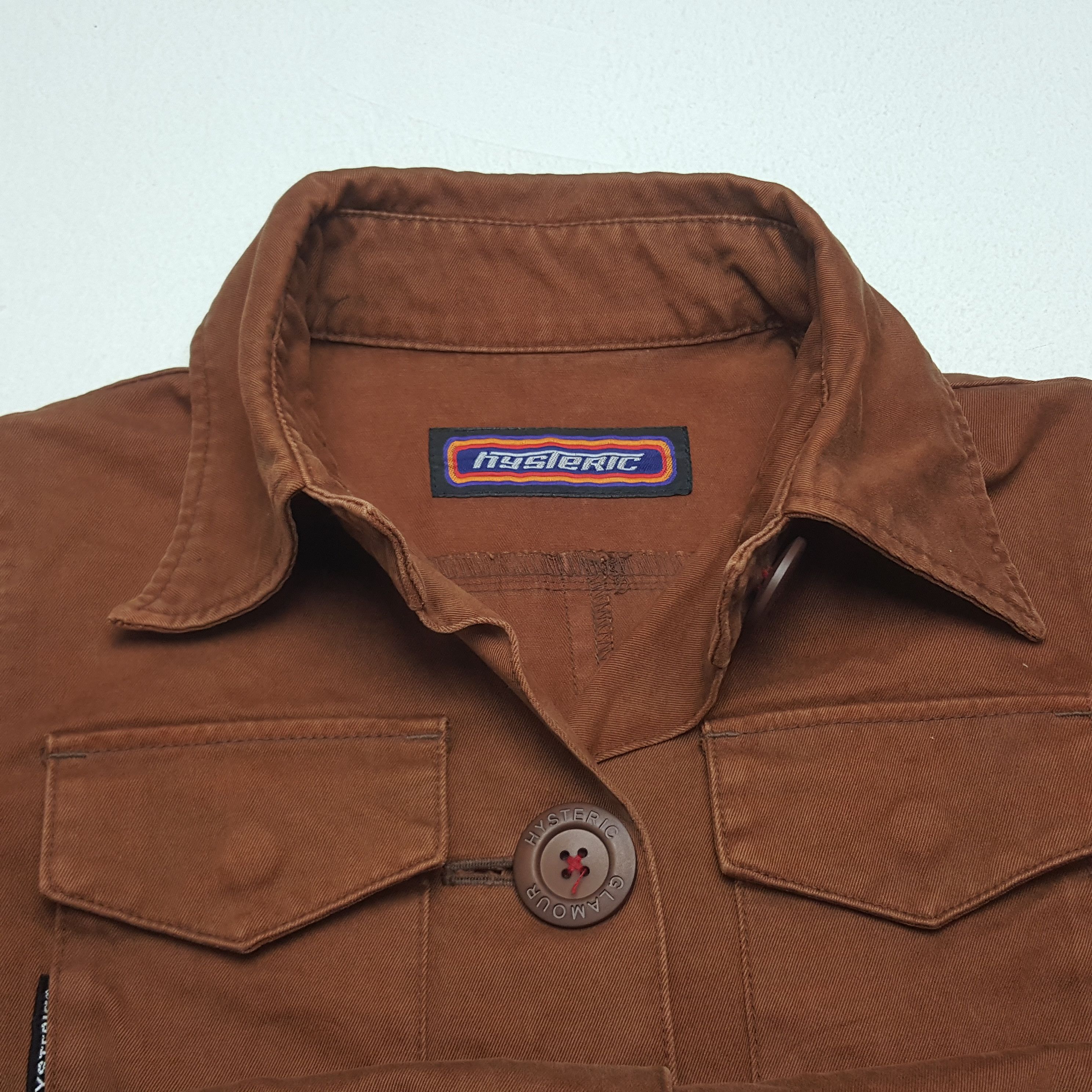 Hysteric Glamour × Vintage Vintage Hysteric Glamour Custom Art Big Logo Long Jacket Size XS / US 0-2 / IT 36-38 - 5 Thumbnail