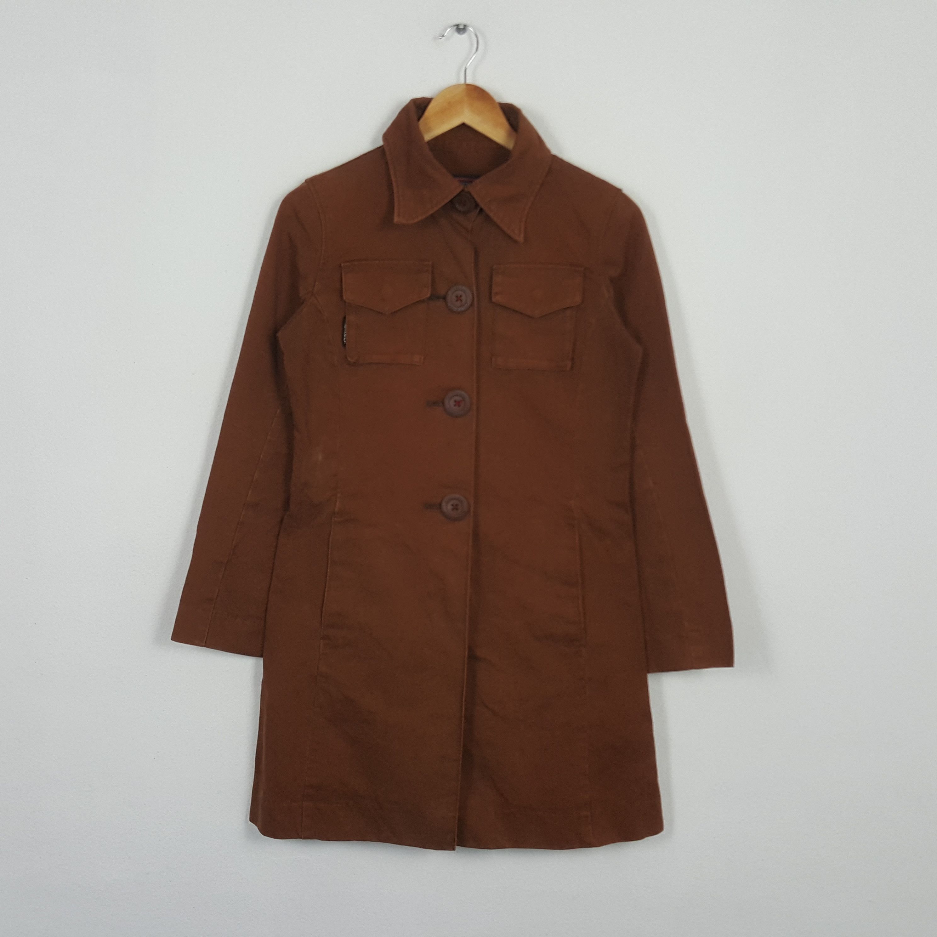 Hysteric Glamour × Vintage Vintage Hysteric Glamour Custom Art Big Logo Long Jacket Size XS / US 0-2 / IT 36-38 - 3 Thumbnail