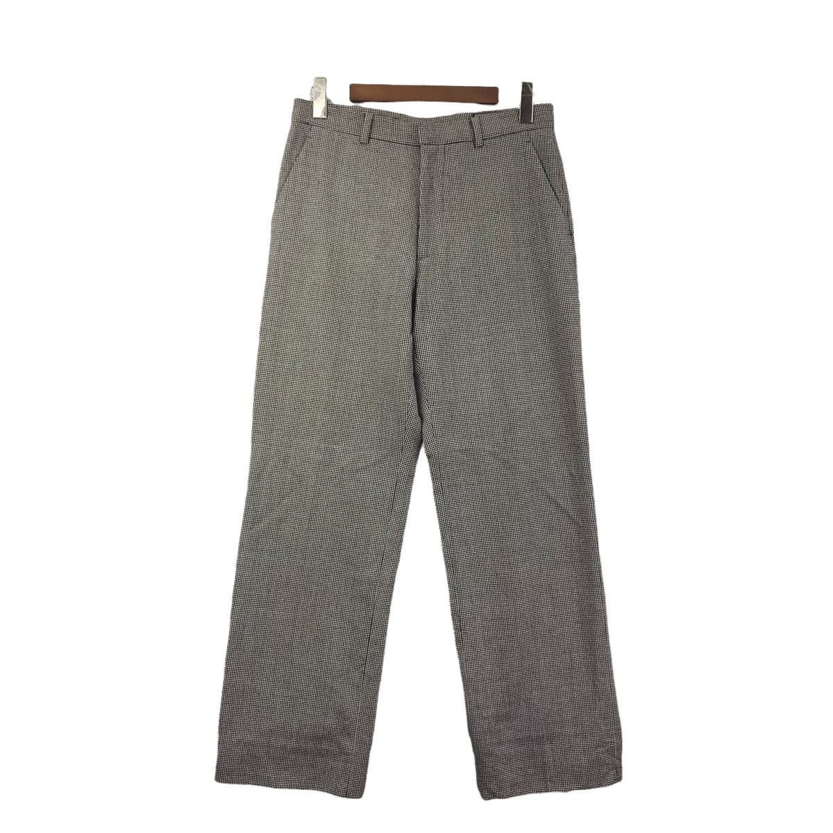 Gianni Valentino GIANNI VERSACE Italy Designer Straight Cut Wool Trousers Size US 30 / EU 46 - 1 Thumbnail