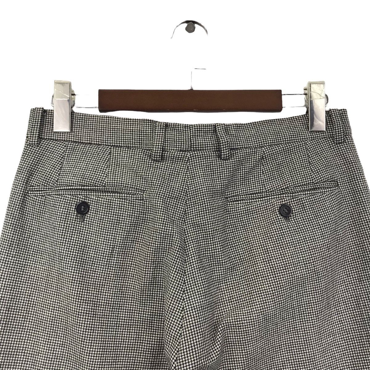 Gianni Valentino GIANNI VERSACE Italy Designer Straight Cut Wool Trousers Size US 30 / EU 46 - 8 Thumbnail