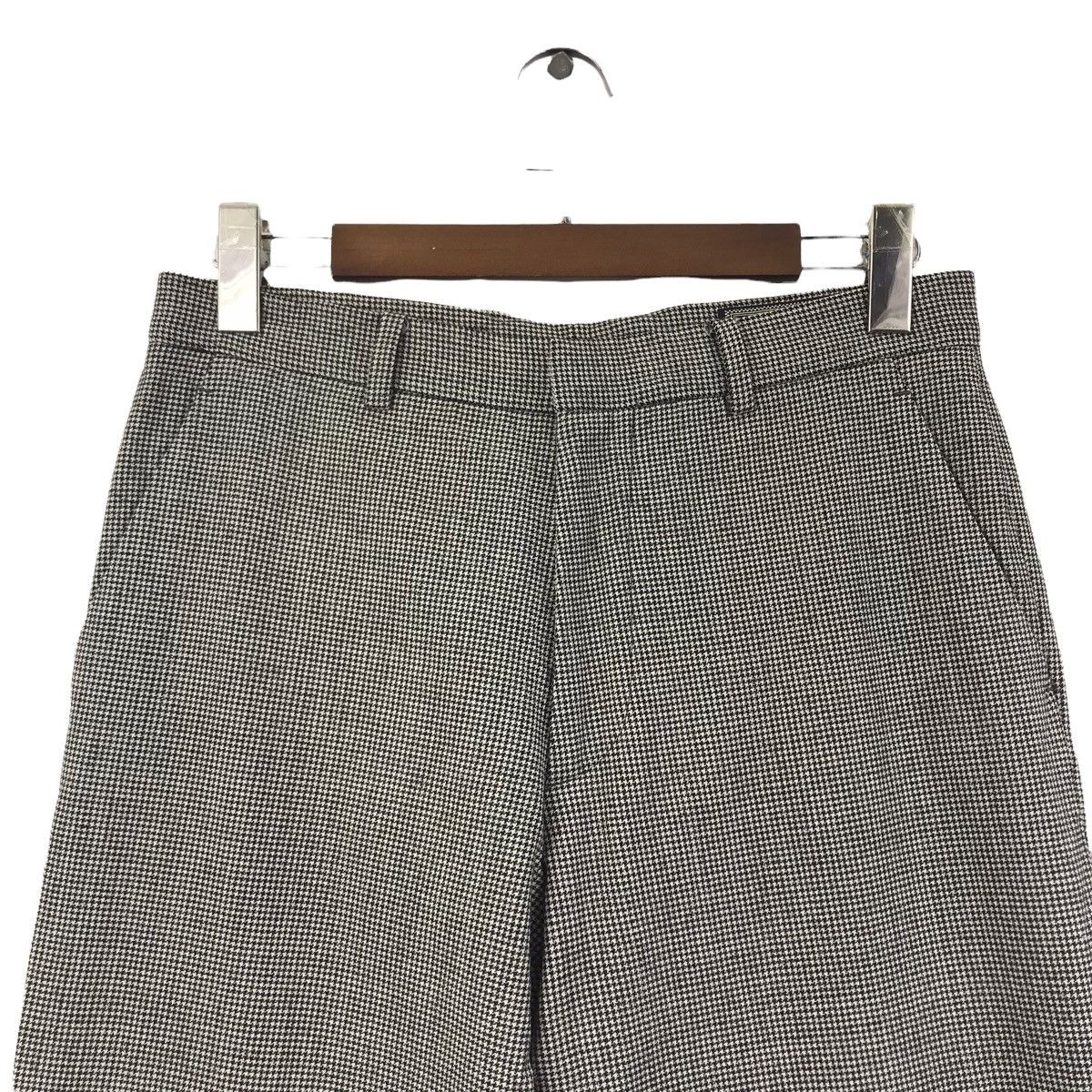 Gianni Valentino GIANNI VERSACE Italy Designer Straight Cut Wool Trousers Size US 30 / EU 46 - 2 Thumbnail