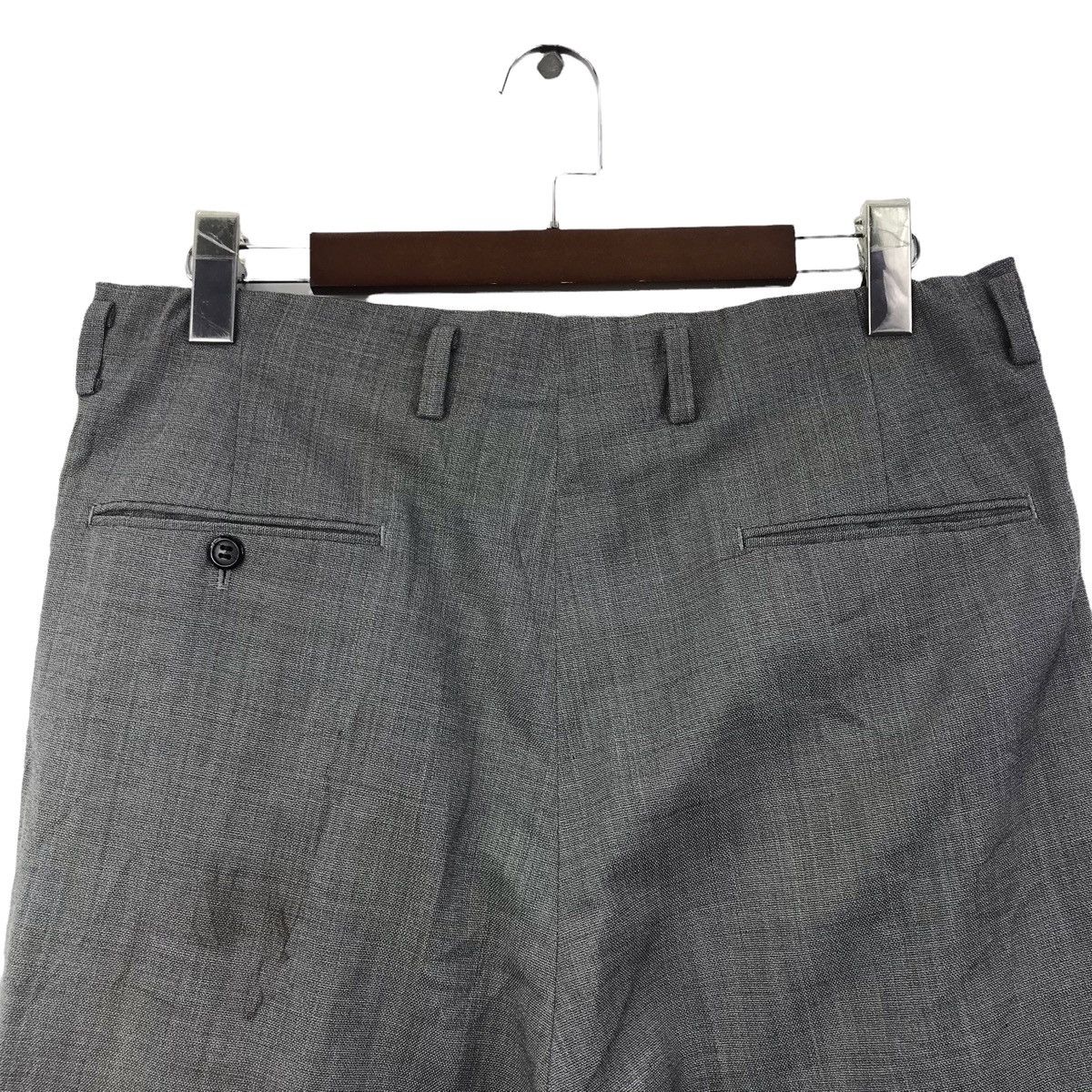 Moschino Vintage MOSCHINO Italy Brand Baggy Wool Trousers Pant Size US 34 / EU 50 - 7 Thumbnail