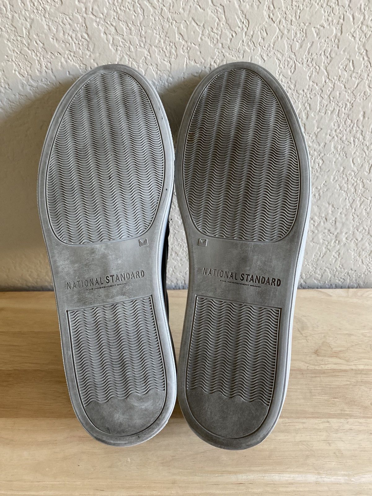 National Standard Dark Grey/Black Low Top Slip-On Size 43 Size US 10.5 / EU 43-44 - 8 Thumbnail