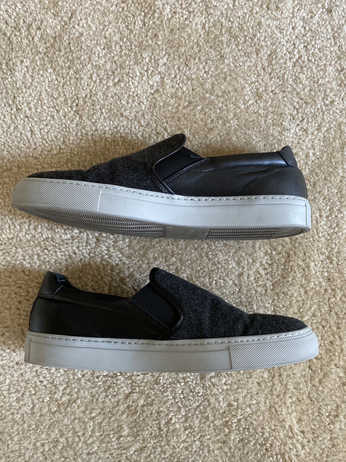 National Standard Dark Grey/Black Low Top Slip-On Size 43 Size US 10.5 / EU 43-44 - 6 Thumbnail
