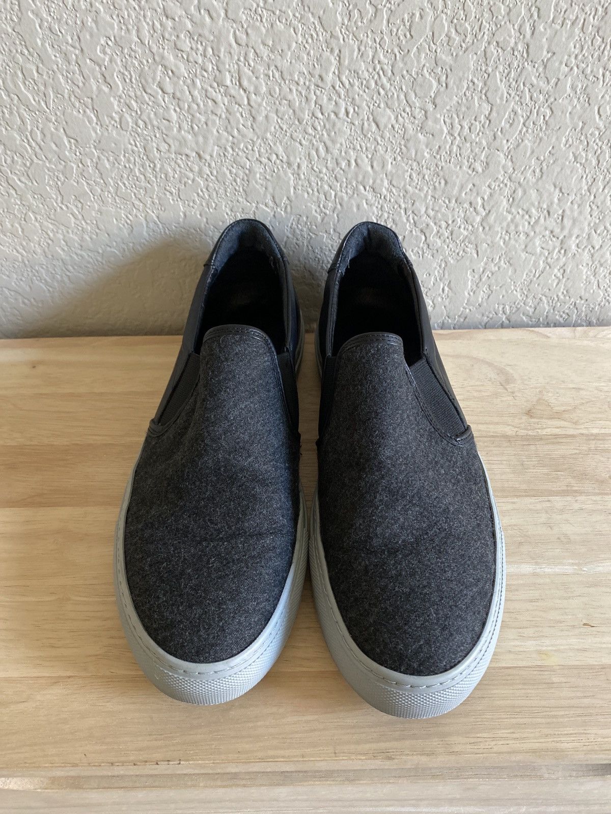 National Standard Dark Grey/Black Low Top Slip-On Size 43 Size US 10.5 / EU 43-44 - 3 Thumbnail