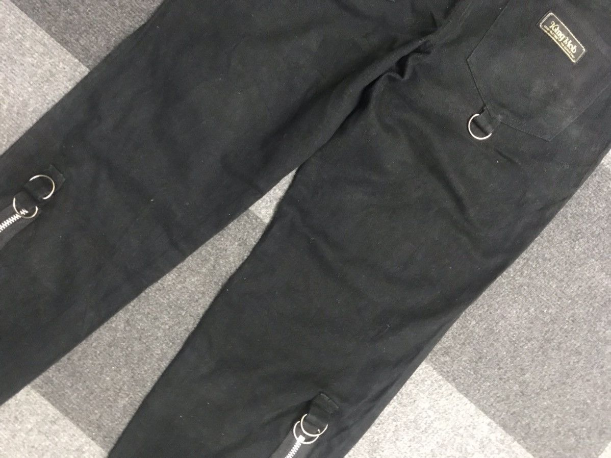 Japanese Brand KING MOB Rebel Street Punk NumberNine Undercover Style Pant Size US 32 / EU 48 - 11 Thumbnail