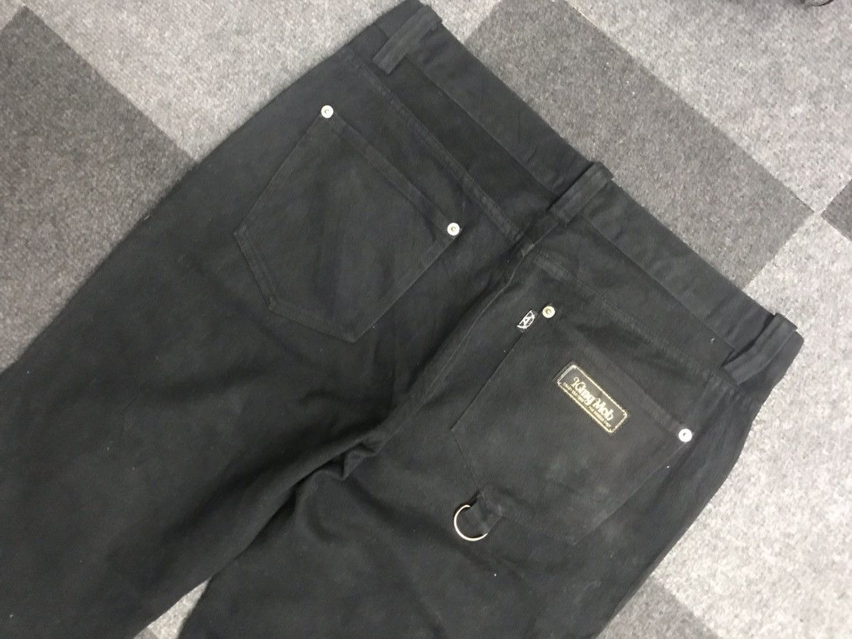 Japanese Brand KING MOB Rebel Street Punk NumberNine Undercover Style Pant Size US 32 / EU 48 - 10 Thumbnail