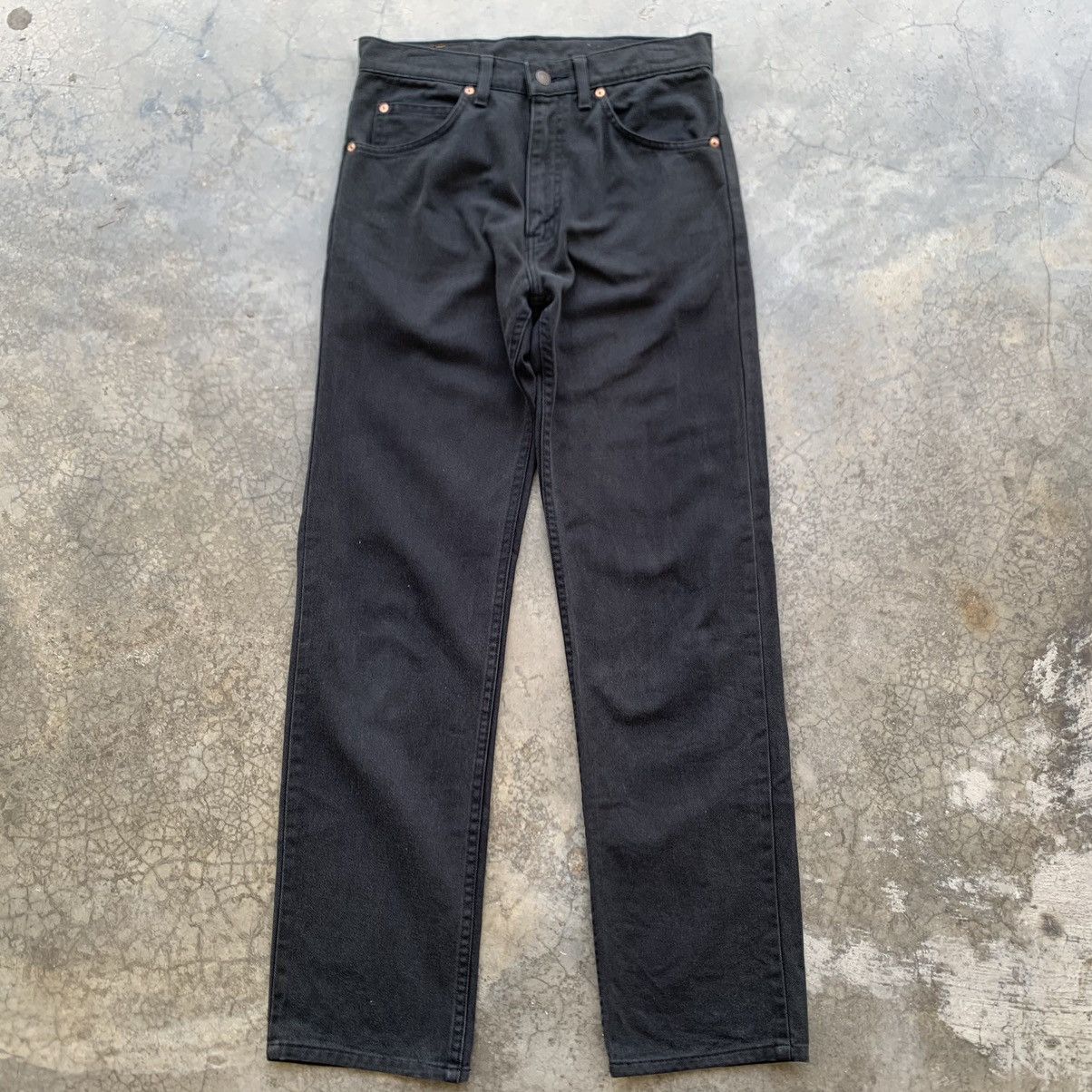 Levi's Levis 607 Black Denim Jeans Size W30x31 Size US 30 / EU 46 - 1 Thumbnail