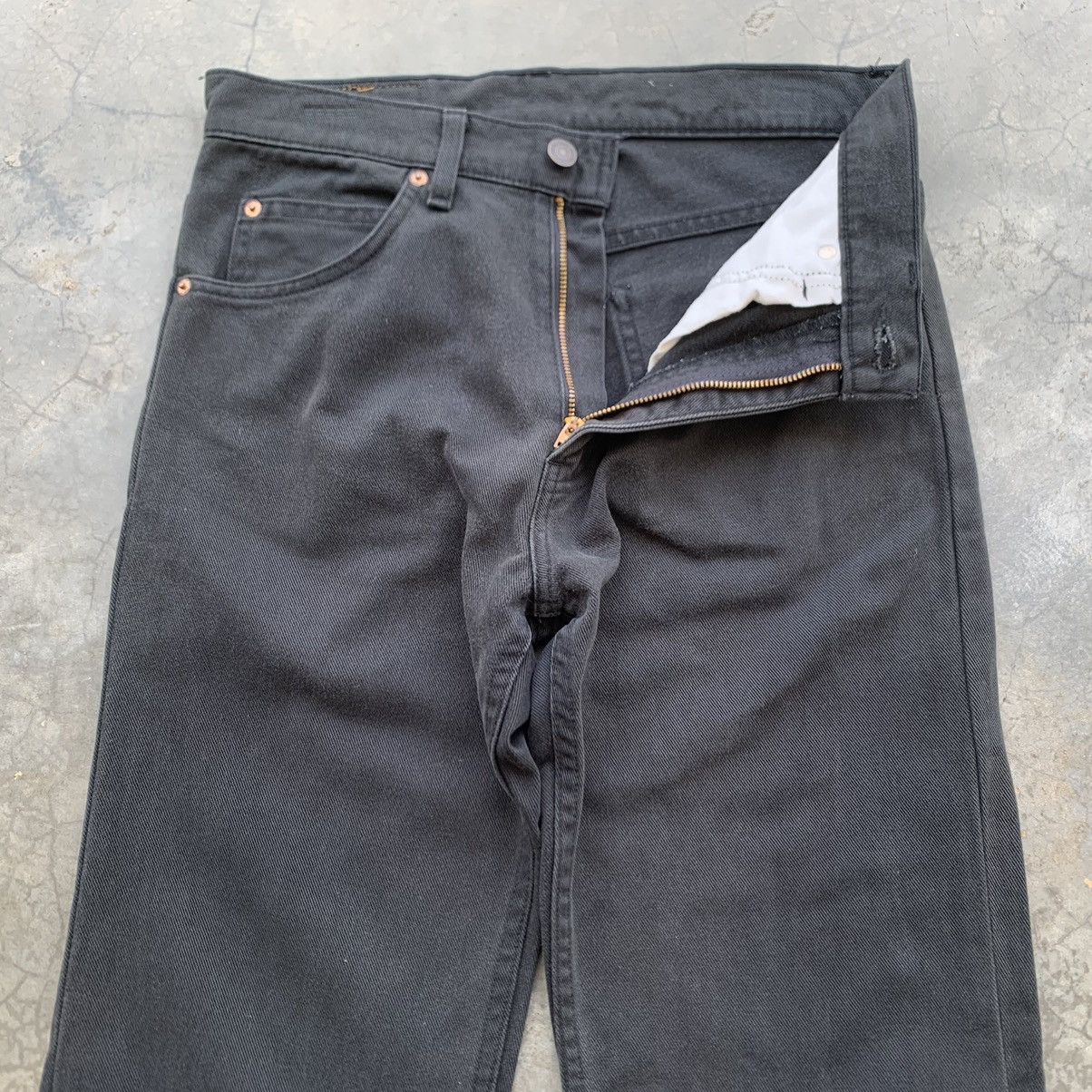 Levi's Levis 607 Black Denim Jeans Size W30x31 Size US 30 / EU 46 - 5 Thumbnail
