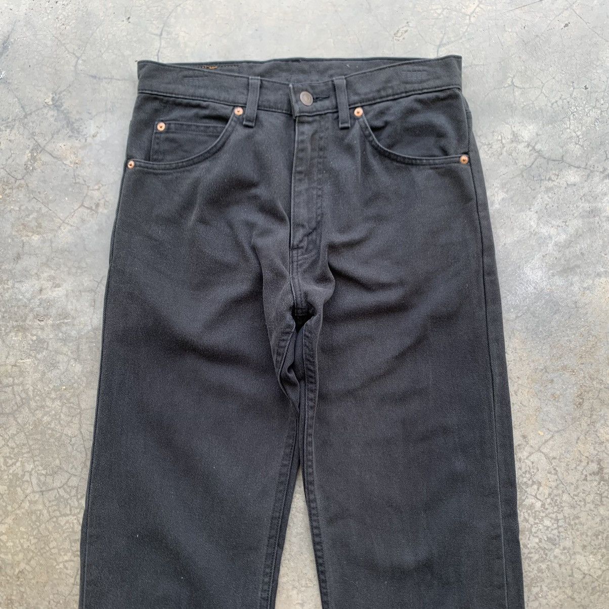Levi's Levis 607 Black Denim Jeans Size W30x31 Size US 30 / EU 46 - 3 Thumbnail