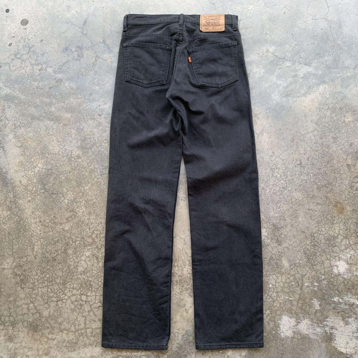 Levi's Levis 607 Black Denim Jeans Size W30x31 Size US 30 / EU 46 - 2 Thumbnail