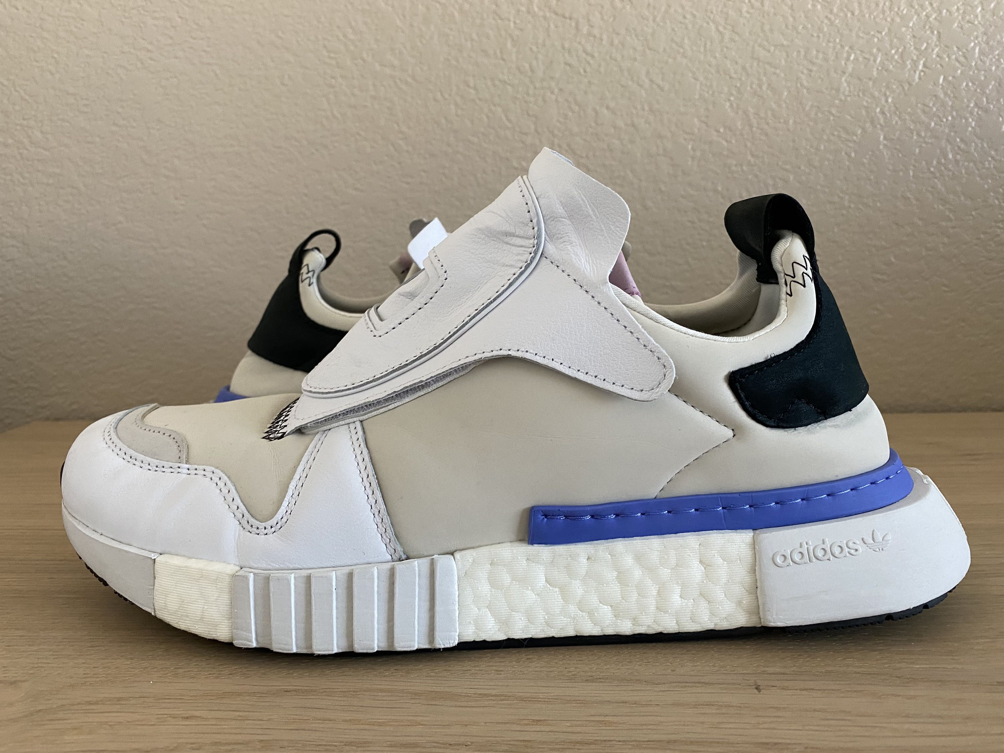Adidas adidas Futurepacer White Leather Sneakers AQ0907 Size US 11 / EU 44 - 6 Thumbnail