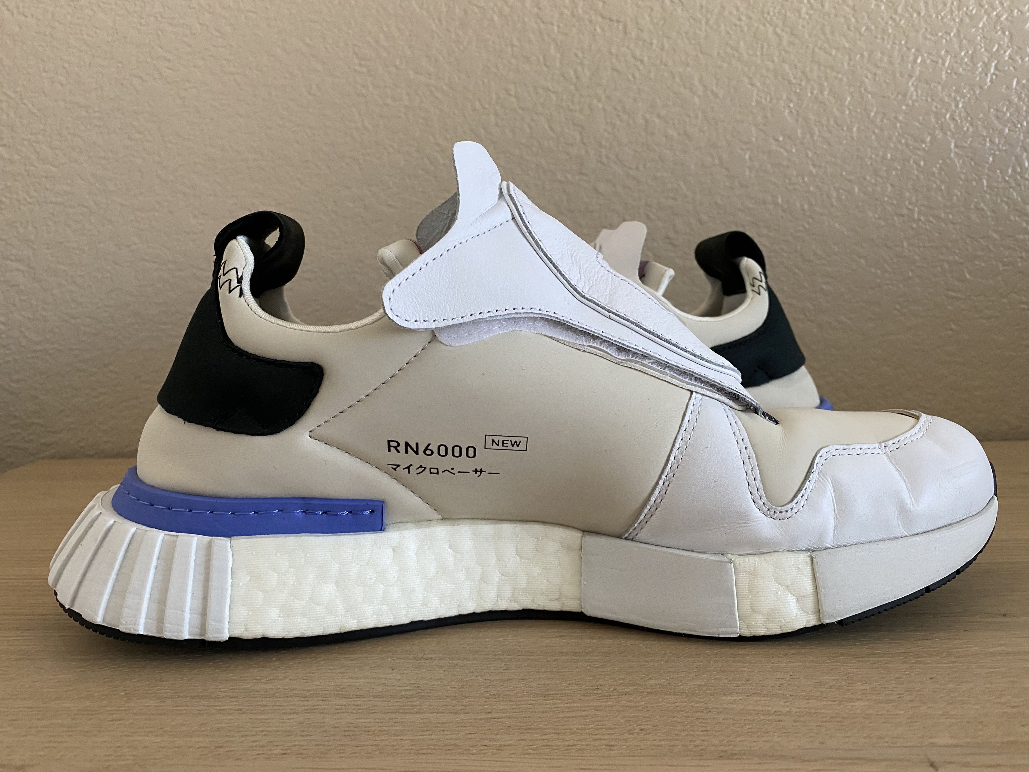 Adidas adidas Futurepacer White Leather Sneakers AQ0907 Size US 11 / EU 44 - 8 Thumbnail