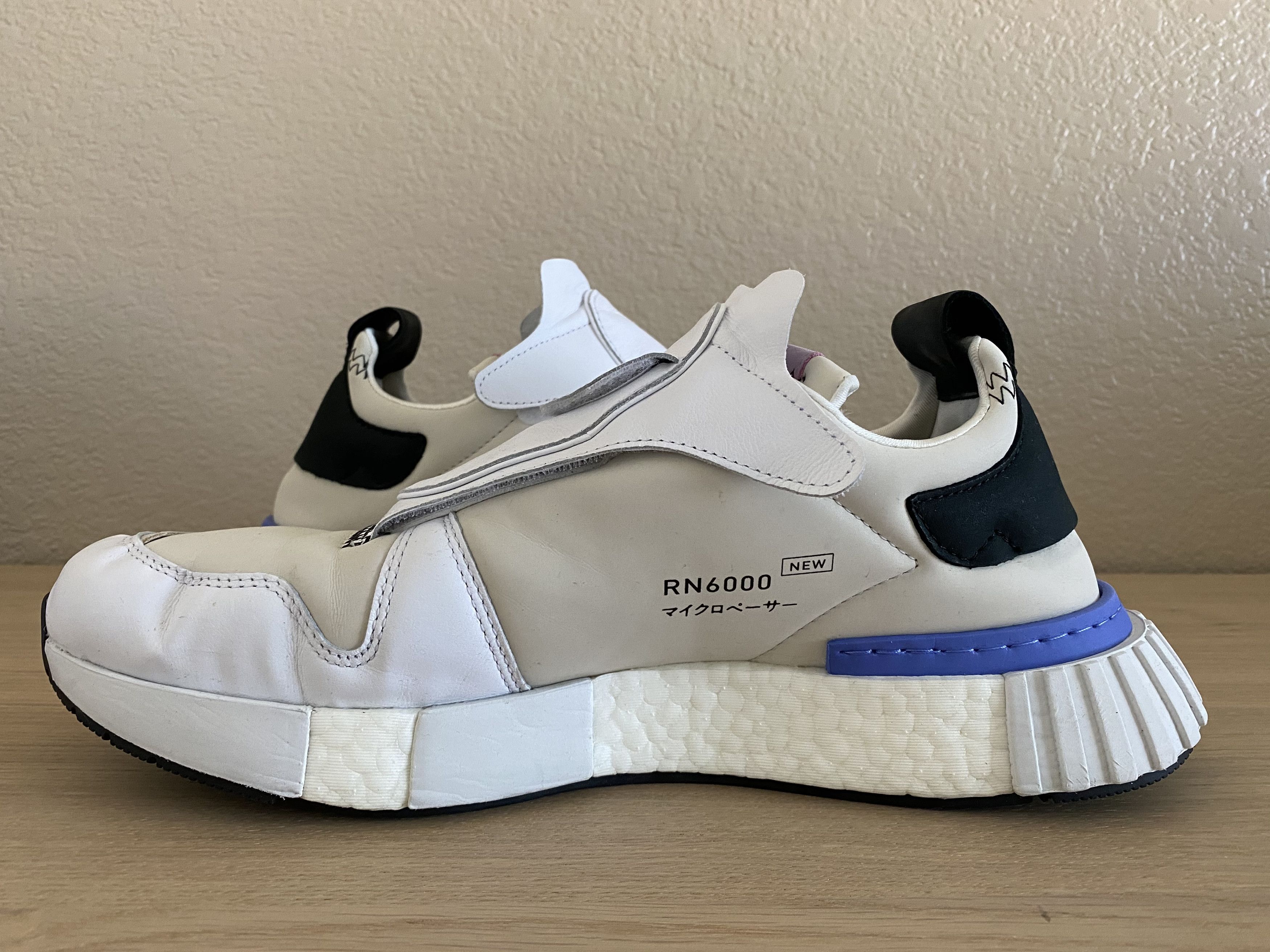 Adidas adidas Futurepacer White Leather Sneakers AQ0907 Size US 11 / EU 44 - 9 Thumbnail