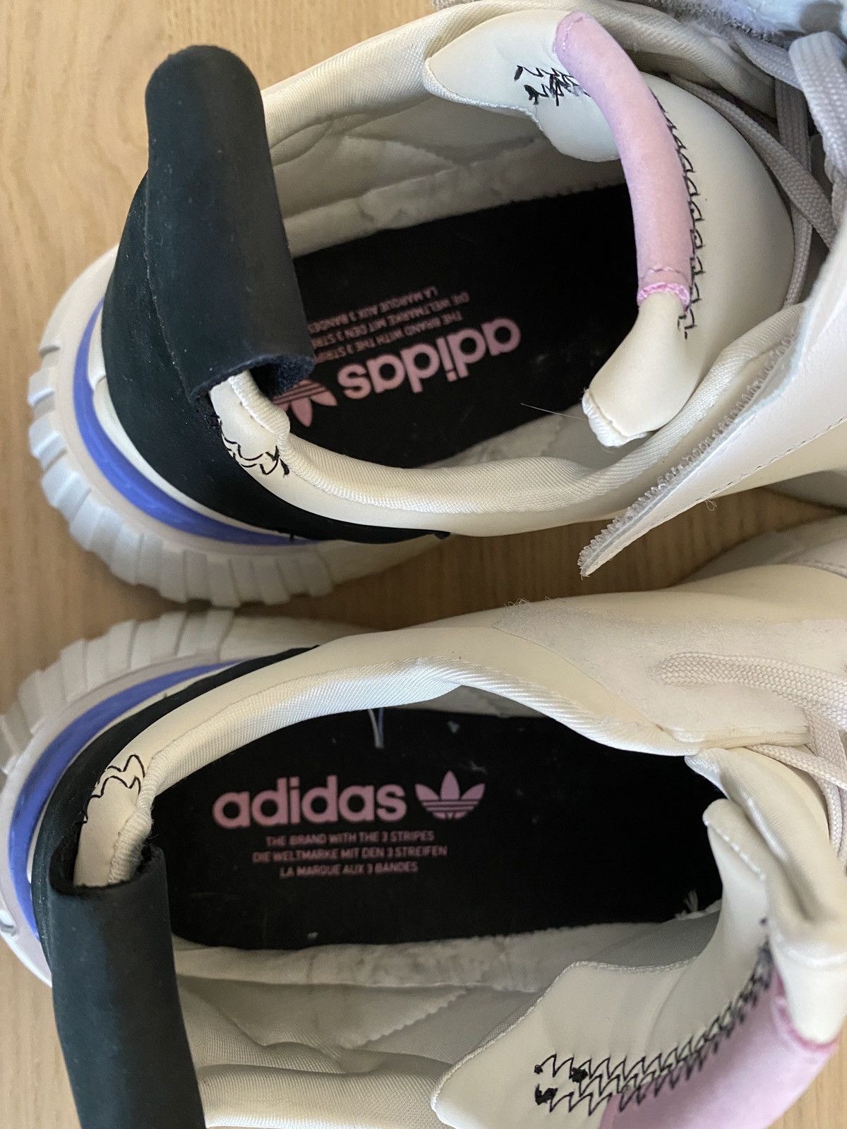 Adidas adidas Futurepacer White Leather Sneakers AQ0907 Size US 11 / EU 44 - 10 Thumbnail