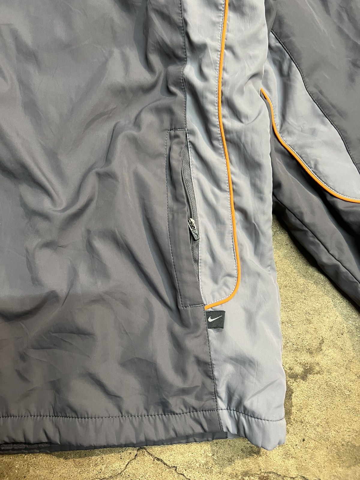 Nike ACG × Vintage Vintage Nike ACG Gray Technical Jacket Size US XL / EU 56 / 4 - 4 Thumbnail