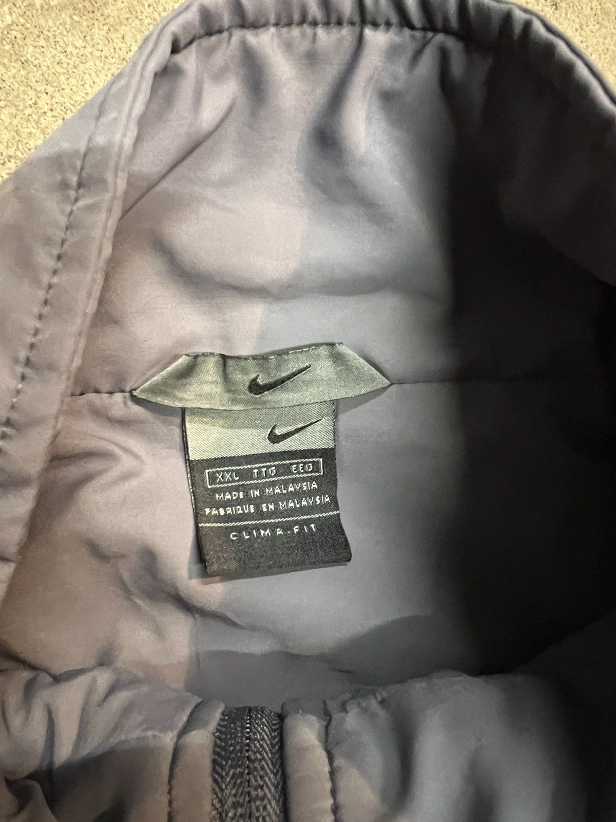 Nike ACG × Vintage Vintage Nike ACG Gray Technical Jacket Size US XL / EU 56 / 4 - 5 Thumbnail