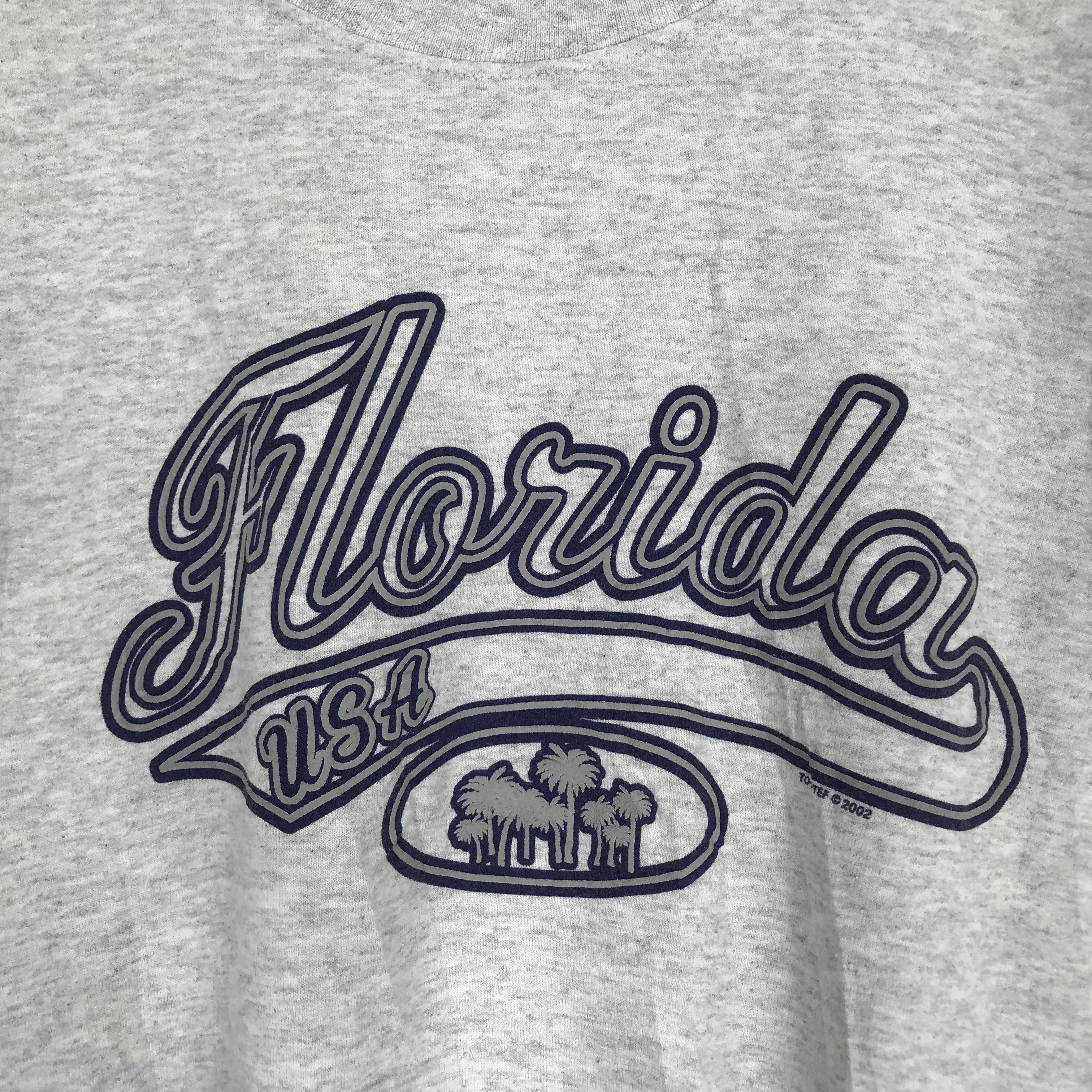 Vintage Vintage Florida Sweatshirt Florida Gray Florida State Size US L / EU 52-54 / 3 - 5 Thumbnail