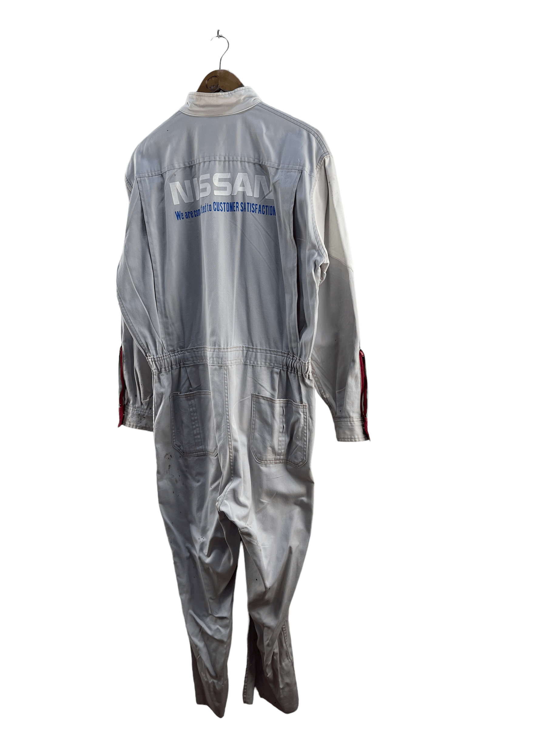 Japanese Brand Vintage Nissan Overall Jumpsuit Size US 38 / EU 54 - 4 Thumbnail