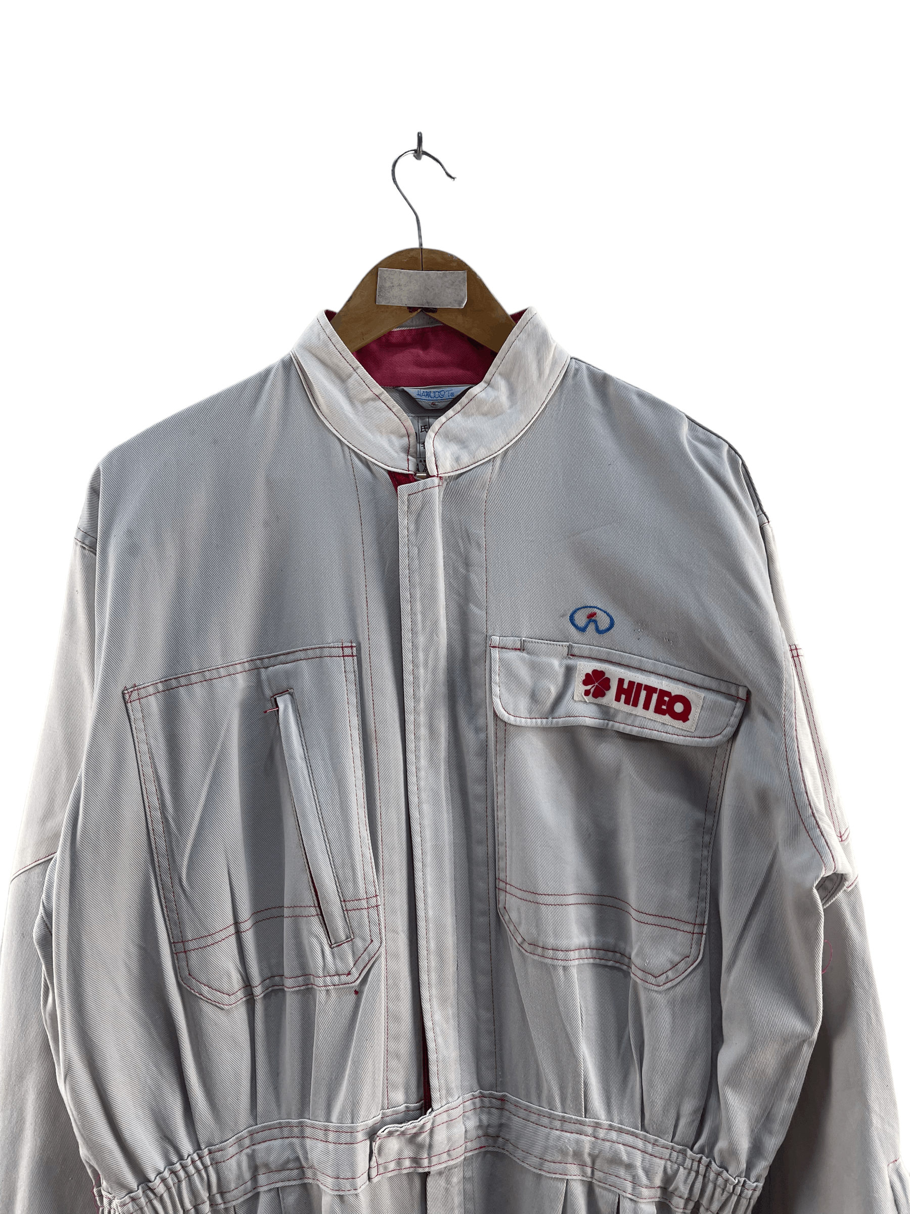 Japanese Brand Vintage Nissan Overall Jumpsuit Size US 38 / EU 54 - 7 Thumbnail