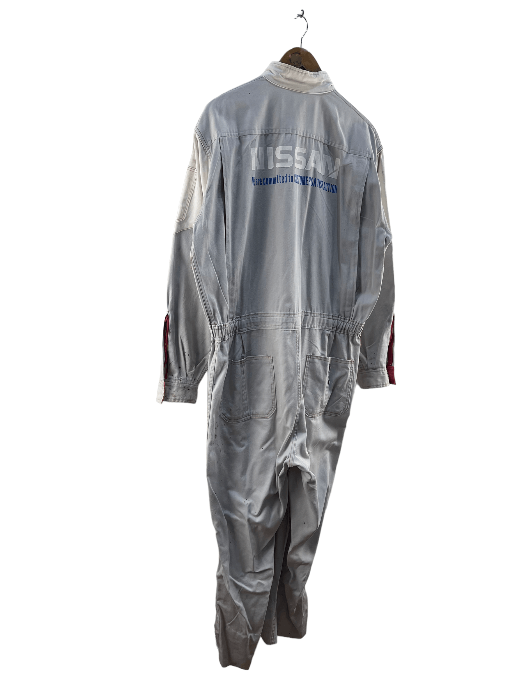 Japanese Brand Vintage Nissan Overall Jumpsuit Size US 38 / EU 54 - 3 Thumbnail