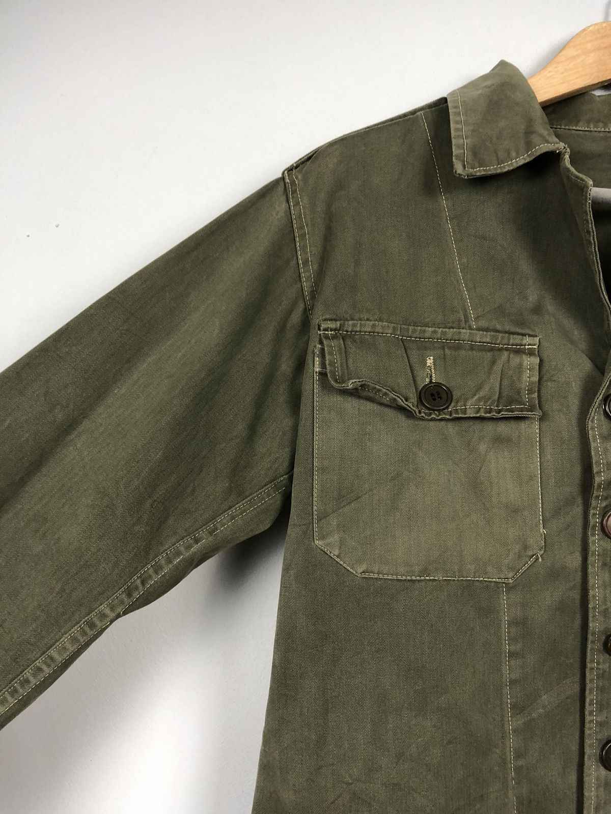 Other × Vintage Vintage Military Olive Green Jacket Size US S / EU 44-46 / 1 - 3 Thumbnail