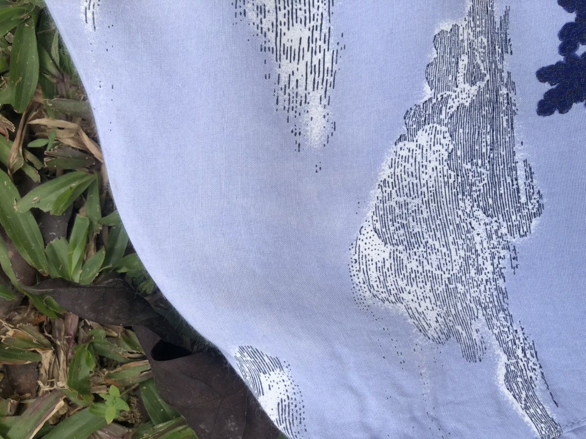 Moschino Vintage MOSCHINO Overprint Spellout Rayon Shirt Rare Size US XL / EU 56 / 4 - 19 Thumbnail